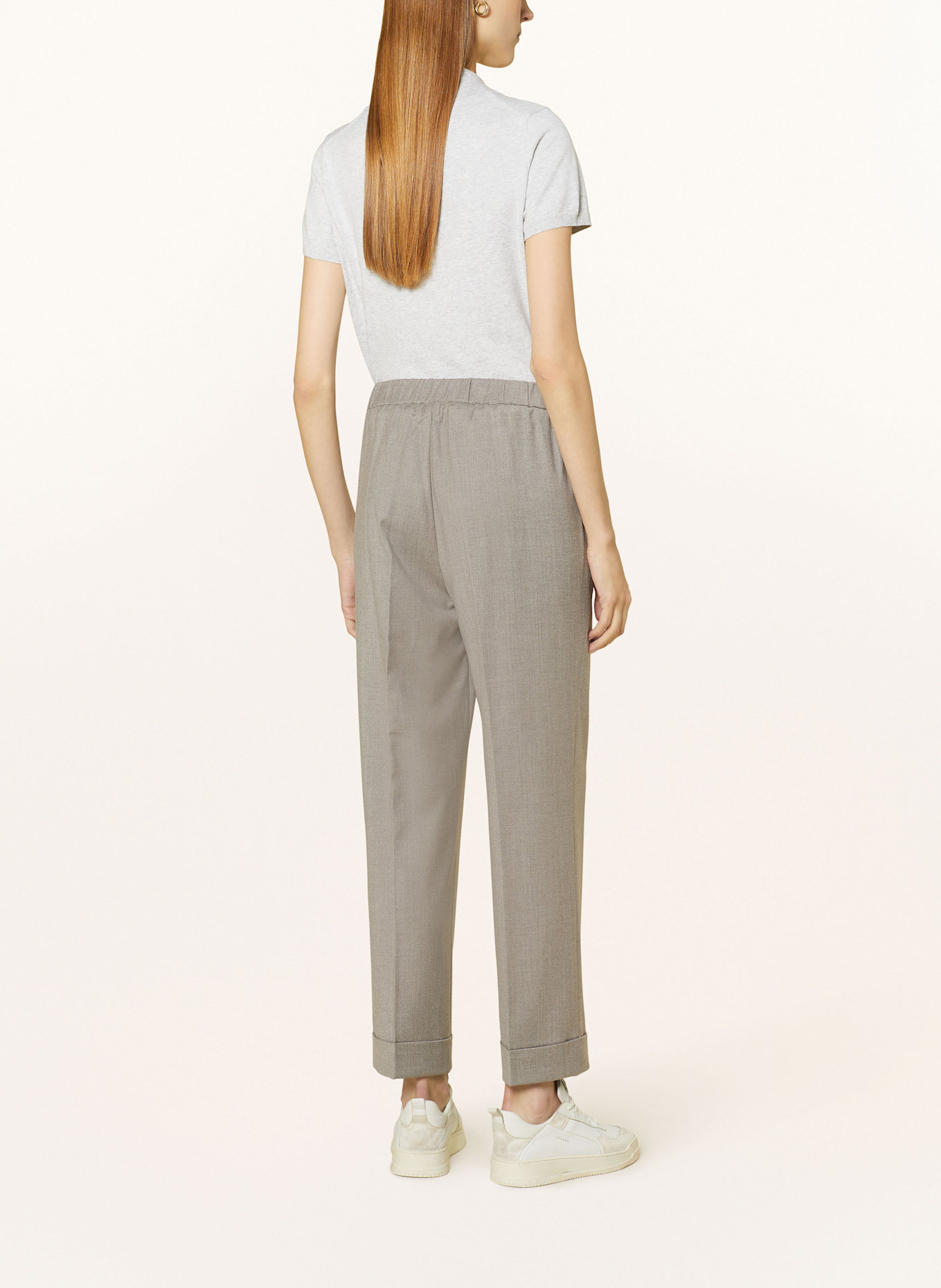 ROSSO35 Trousers, Color: LIGHT GRAY (Image 3)