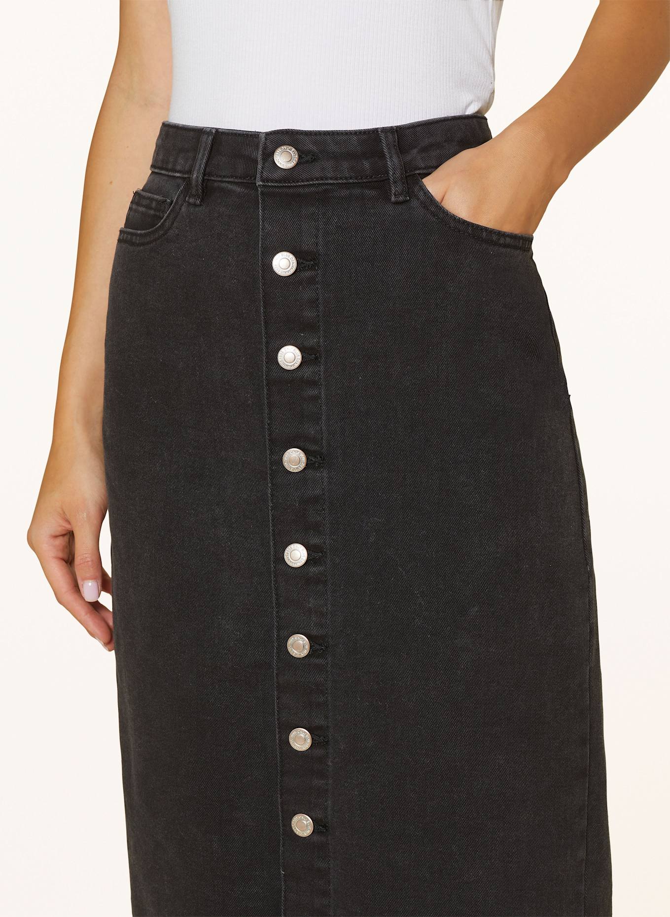 ONLY Jeansrock: WASHED BLACK