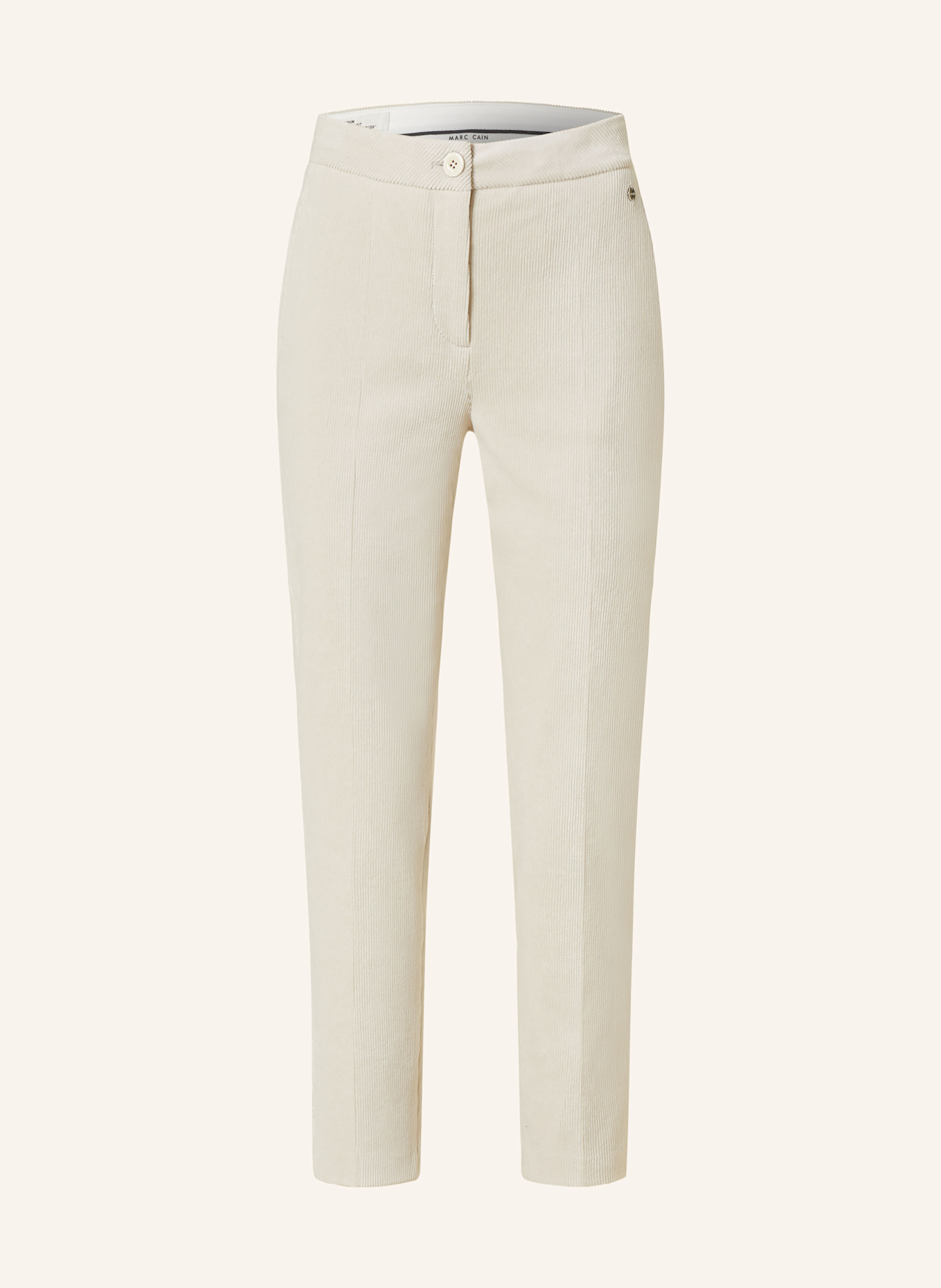 MARC CAIN Corduroy trousers FUSHUN, Color: 182 smoke (Image 1)