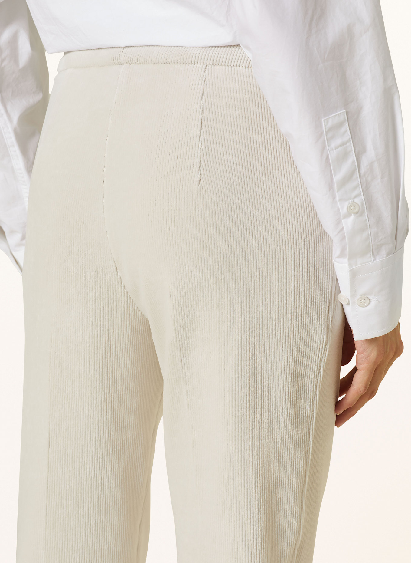 MARC CAIN Corduroy trousers FUSHUN, Color: 182 smoke (Image 5)