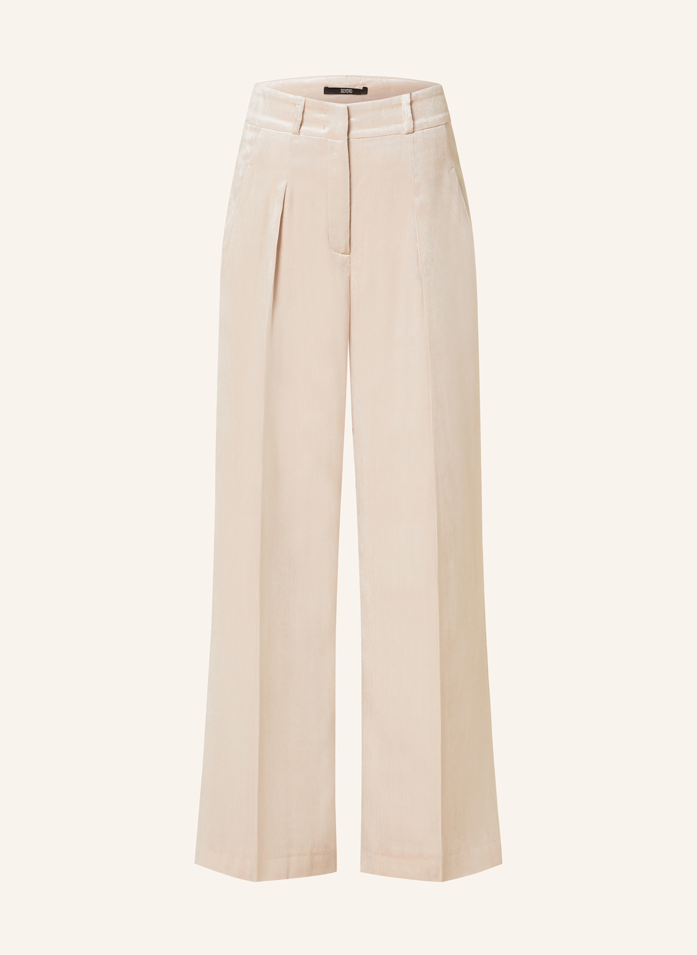 SLY 010 Marlene trousers in corduroy FLORA, Color: CREAM (Image 1)