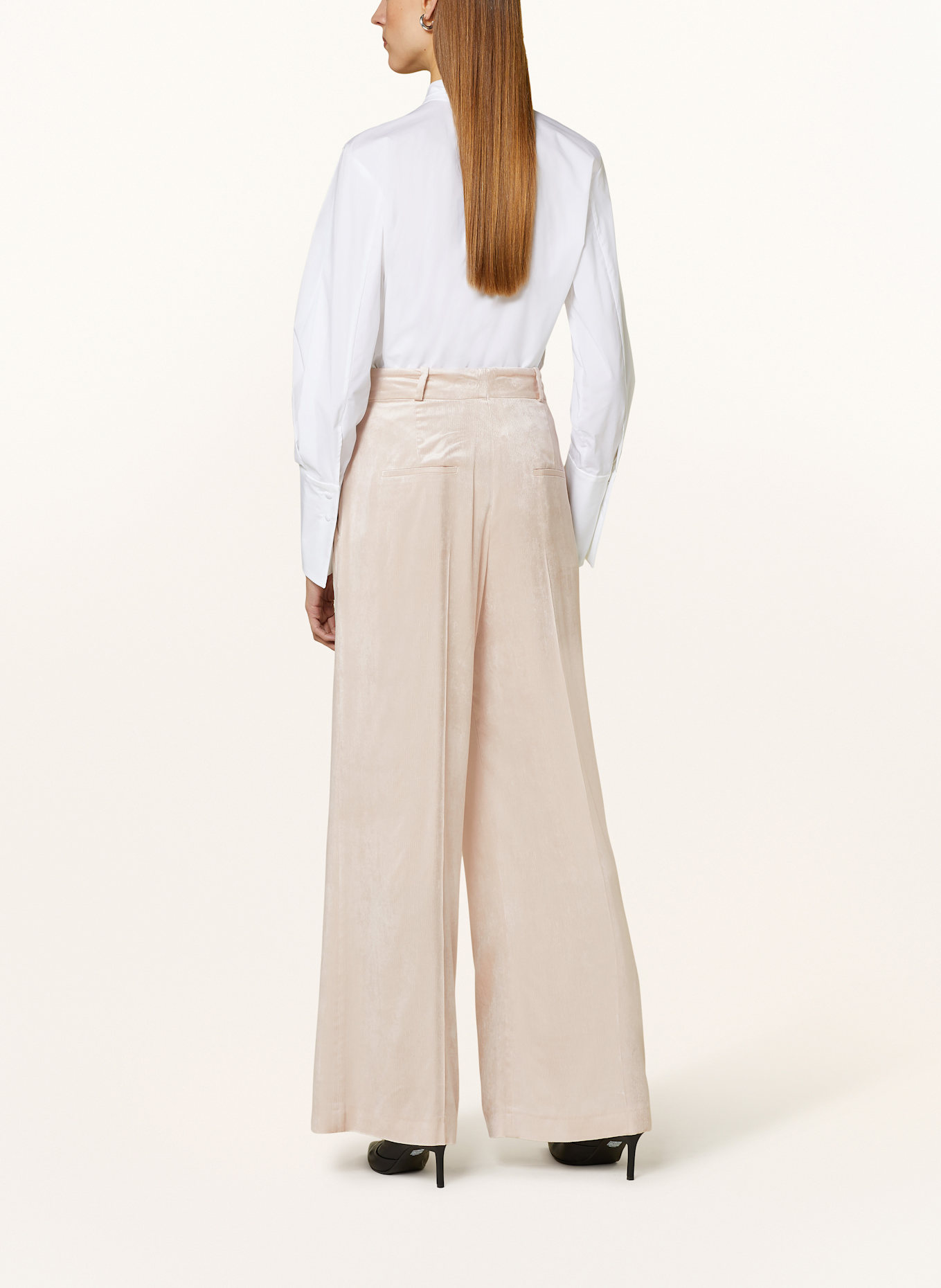 SLY 010 Marlene trousers in corduroy FLORA, Color: CREAM (Image 3)