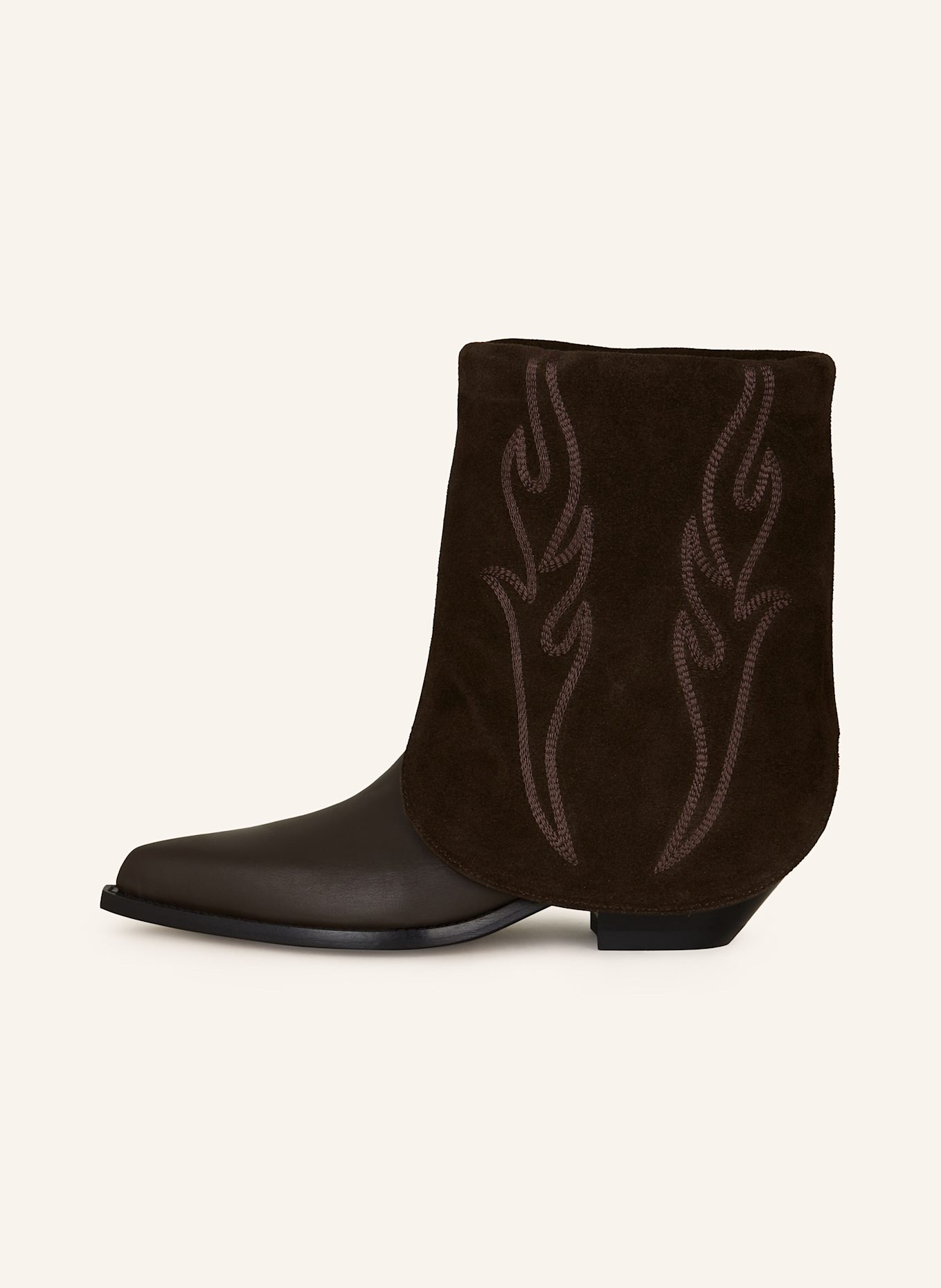 SONORA Cowboy Boots RANCHO: DUNKELBRAUN