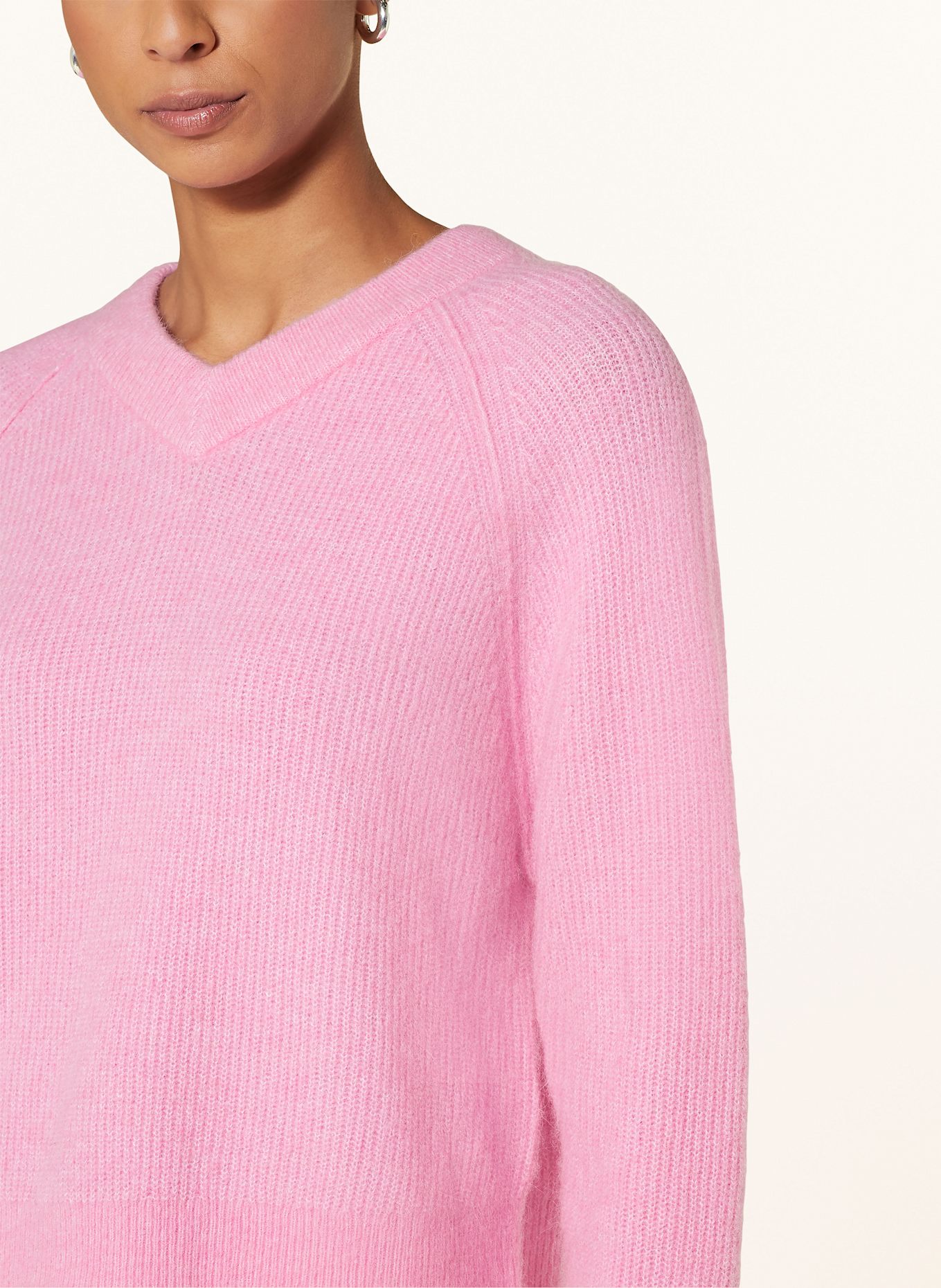 Marc O'Polo DENIM Pullover mit Alpaka, Farbe: ROSA (Bild 4)