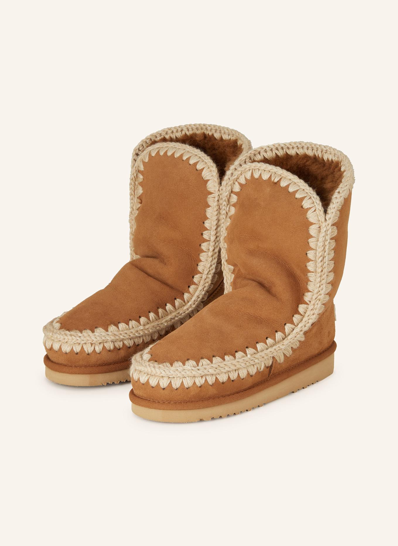 mou Boots: COGNAC