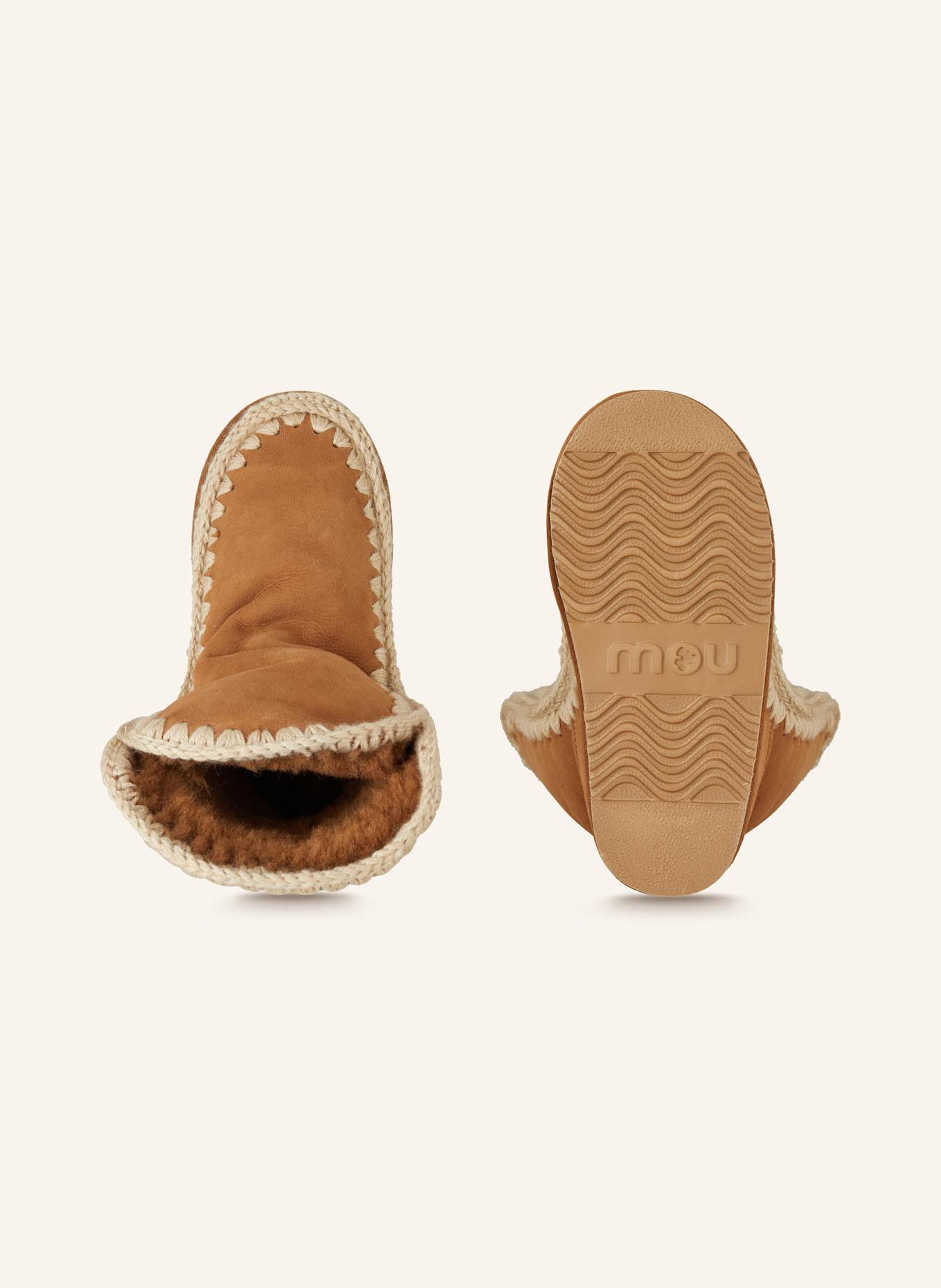 mou Boots: COGNAC