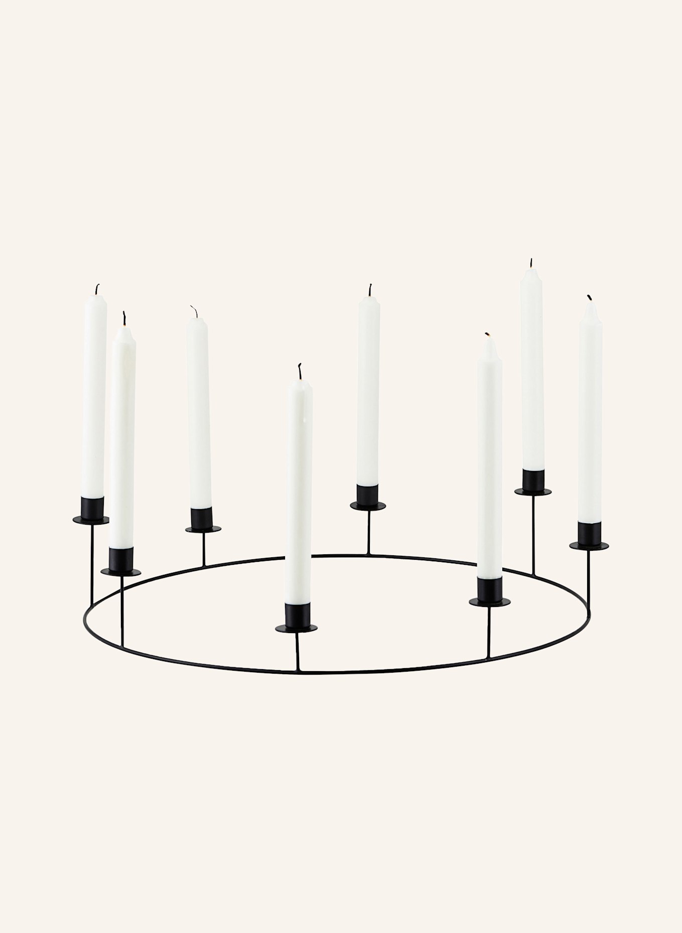 house doctor Kerzenhalter HDRING: SCHWARZ