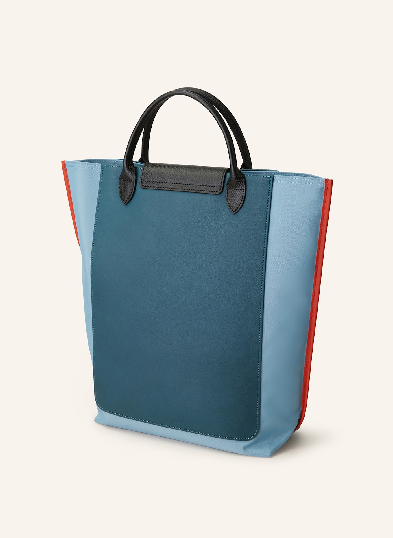 LONGCHAMP Shopper CABAS MEDIUM: HELLBLAU / PETROL