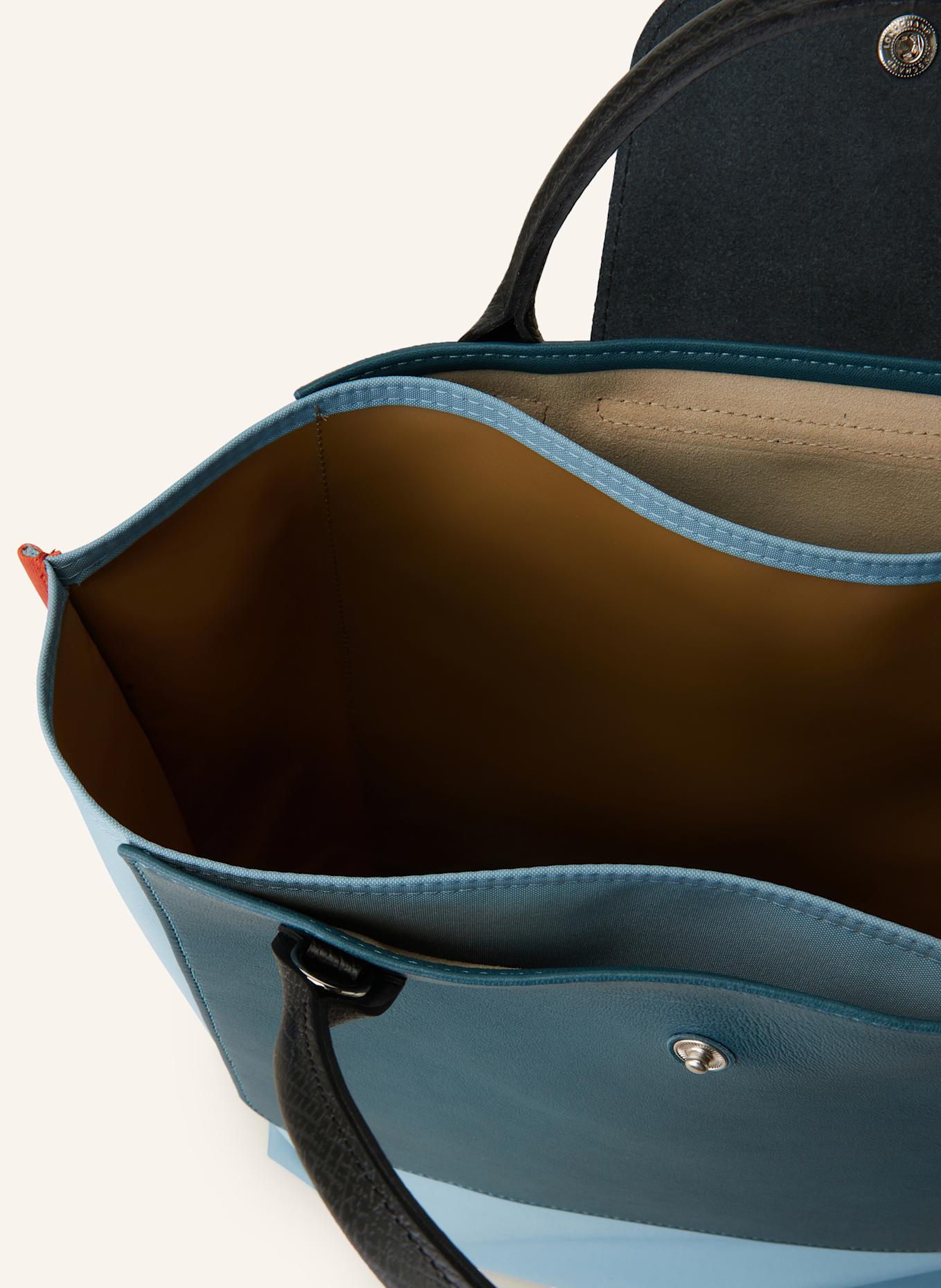 LONGCHAMP Shopper CABAS MEDIUM: HELLBLAU / PETROL