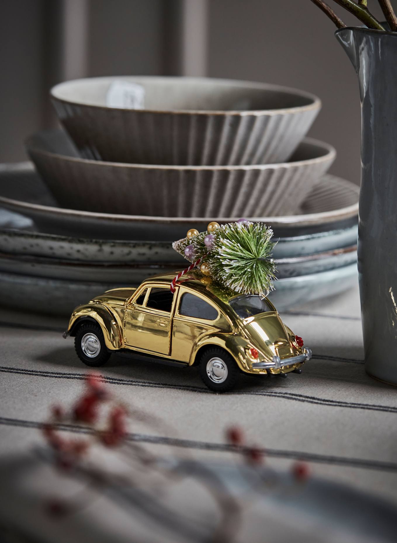 house doctor Dekofigur HDXMAS: GOLD / GRÜN