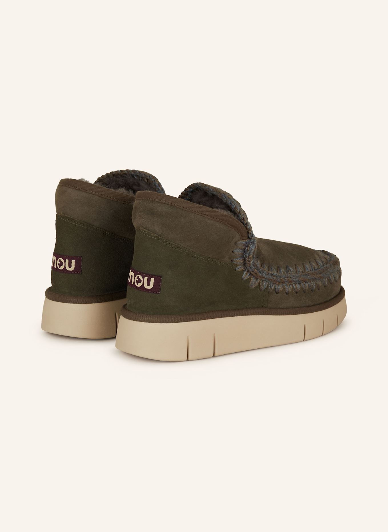 mou Boots: KHAKI