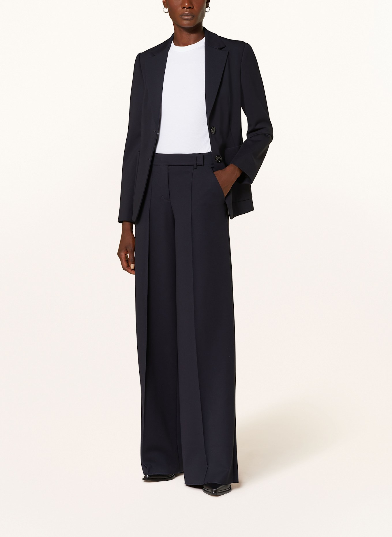 DOROTHEE SCHUMACHER Marlenehose EMOTIONAL ESSENCE: DUNKELBLAU