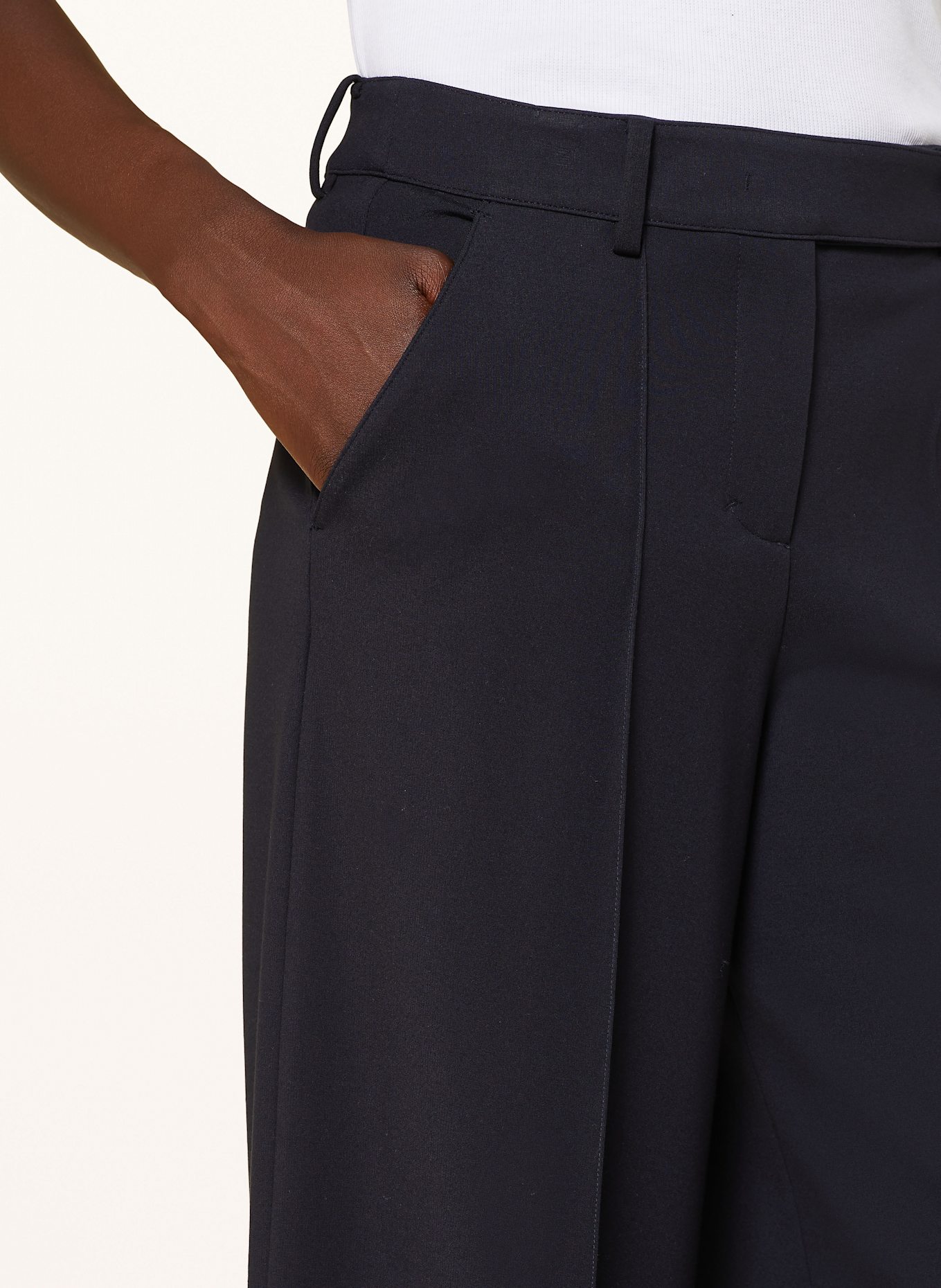 DOROTHEE SCHUMACHER Marlenehose EMOTIONAL ESSENCE: DUNKELBLAU