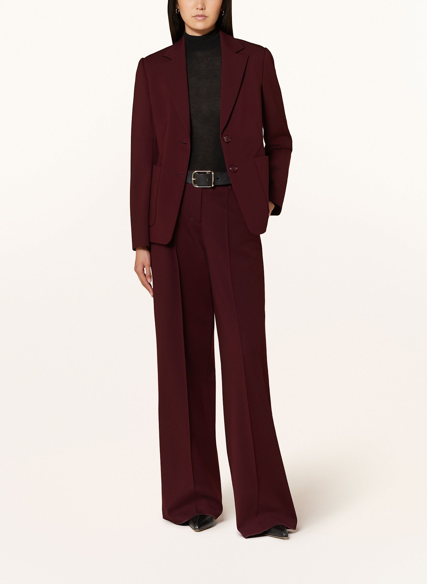 DOROTHEE SCHUMACHER Blazer EMOTIONAL ESSENCE, Color: DARK RED (Image 2)