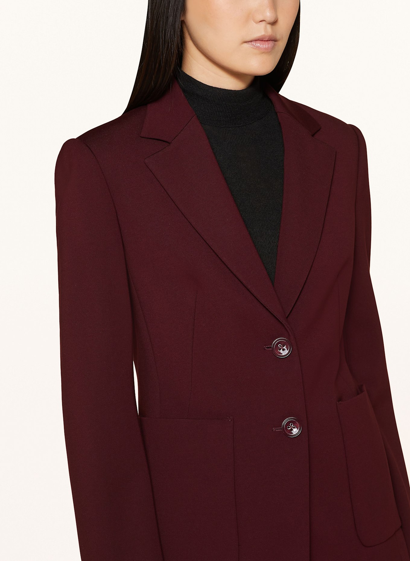 DOROTHEE SCHUMACHER Blazer EMOTIONAL ESSENCE, Color: DARK RED (Image 4)