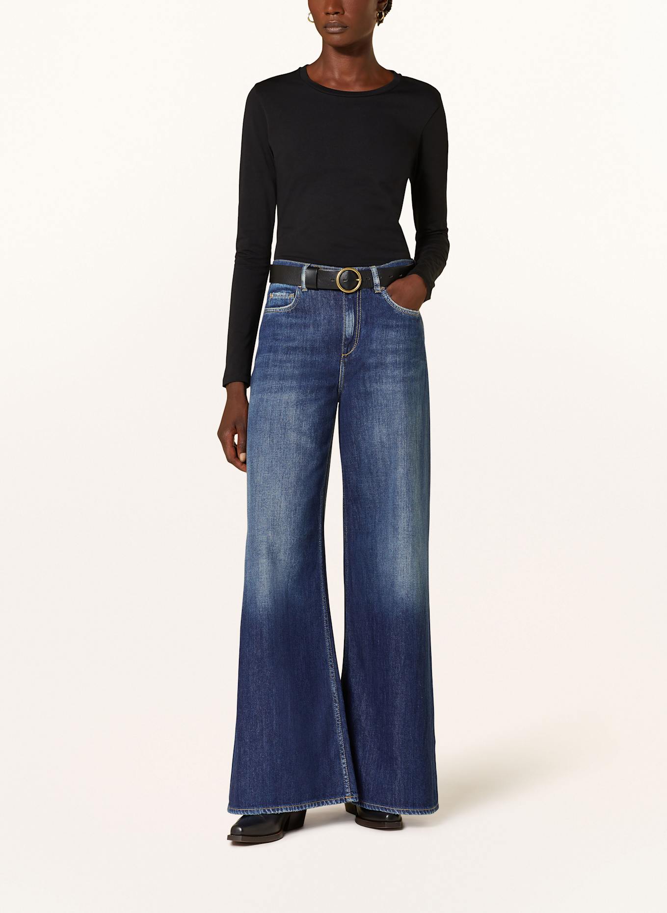 DOROTHEE SCHUMACHER Long sleeve shirt ALL-TIME FAVORITES: BLACK