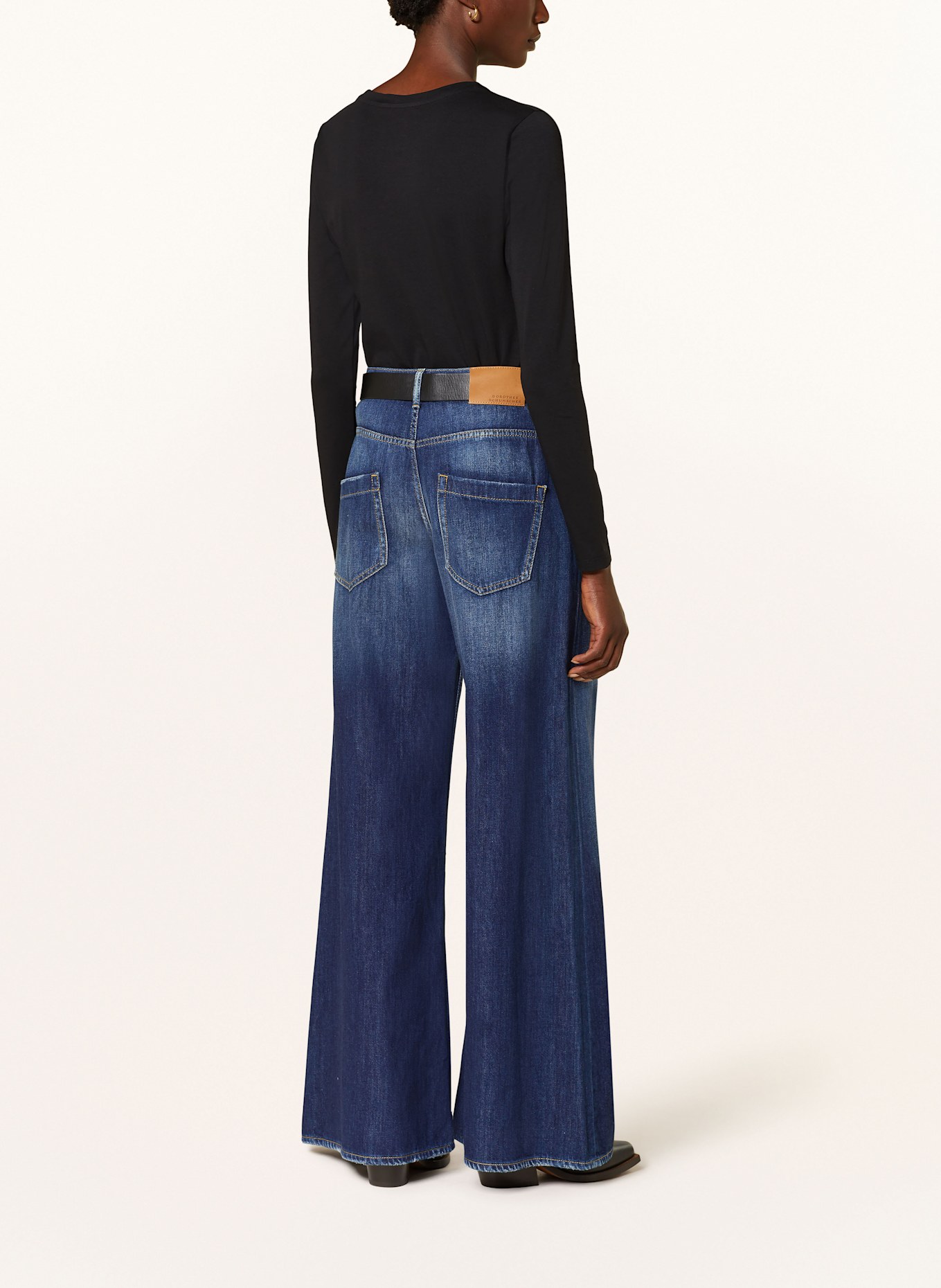 DOROTHEE SCHUMACHER Long sleeve shirt ALL-TIME FAVORITES: BLACK