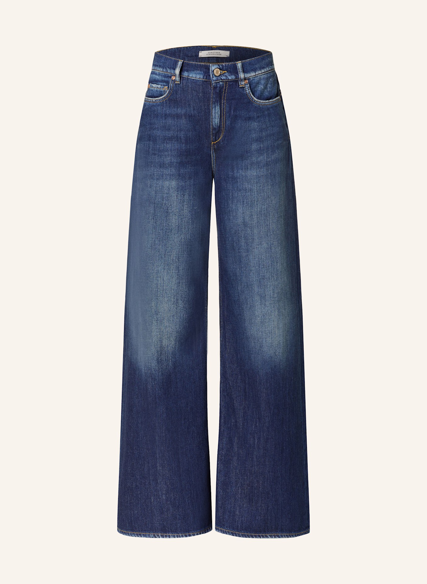 DOROTHEE SCHUMACHER Straight jeans DENIM ROMANCE, Color: 881 blue indigo (Image 1)