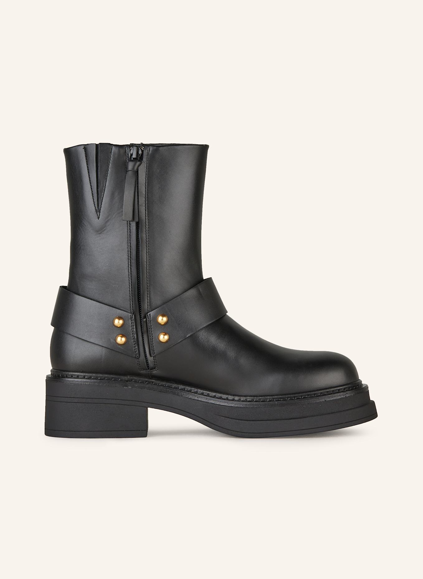 Black platform biker boots new arrivals