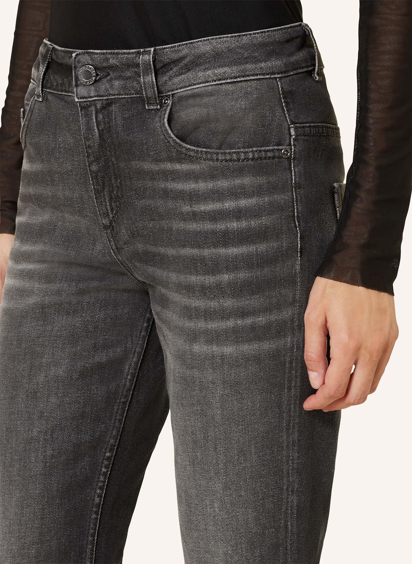 DOROTHEE SCHUMACHER Jeans DENIM ATTRACTION, Farbe: 978 STRUCTURED GREY (Bild 5)