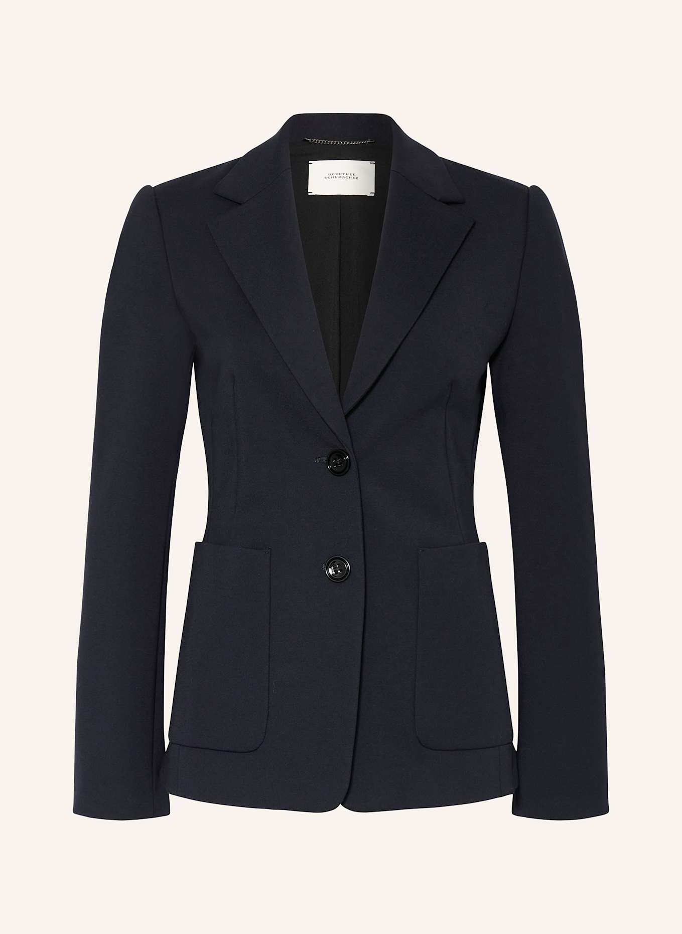 DOROTHEE SCHUMACHER Blazer EMOTIONAL ESSENCE, Color: DARK BLUE (Image 1)