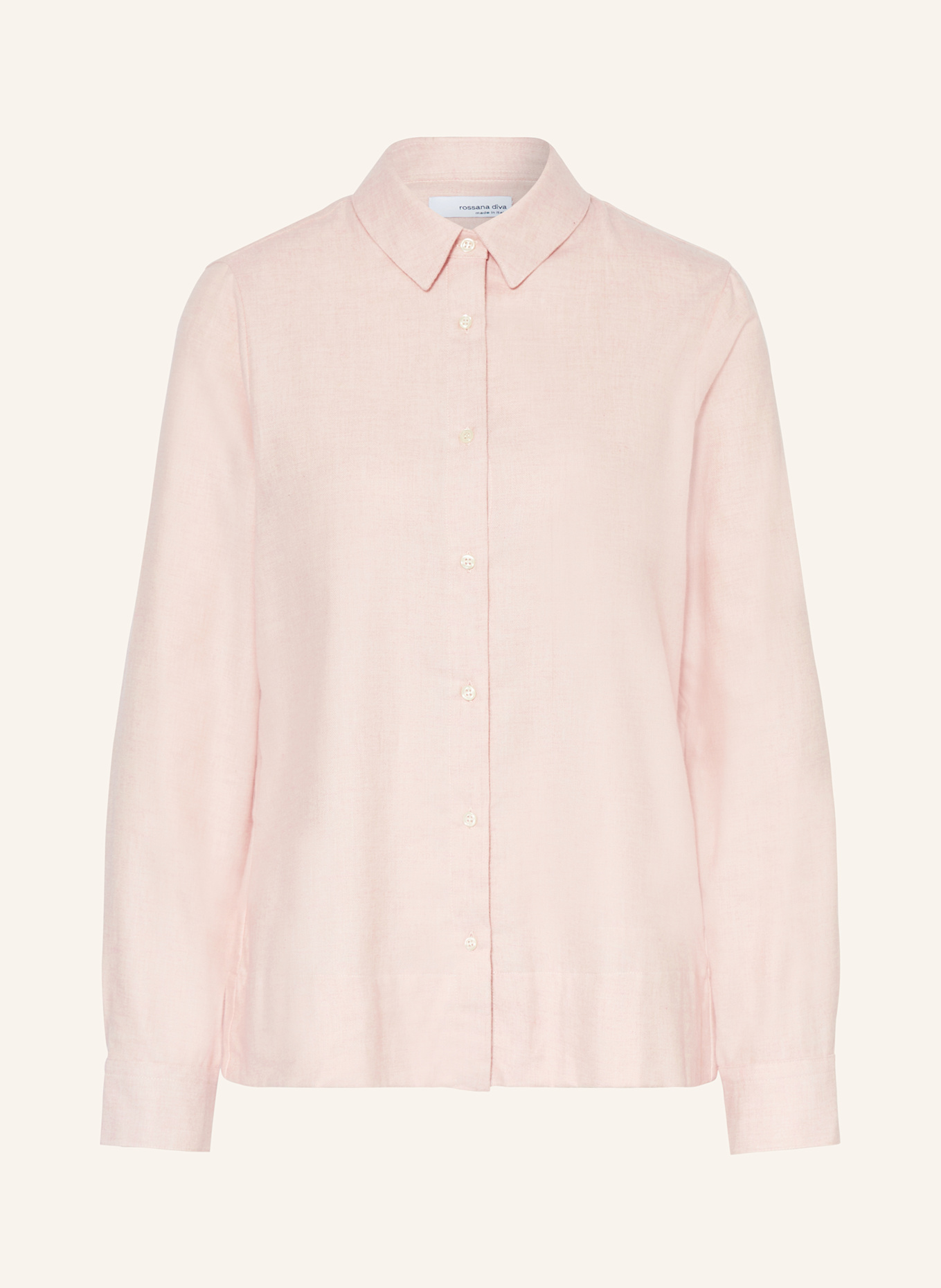 rossana diva Shirt blouse in flannel, Color: PINK (Image 1)