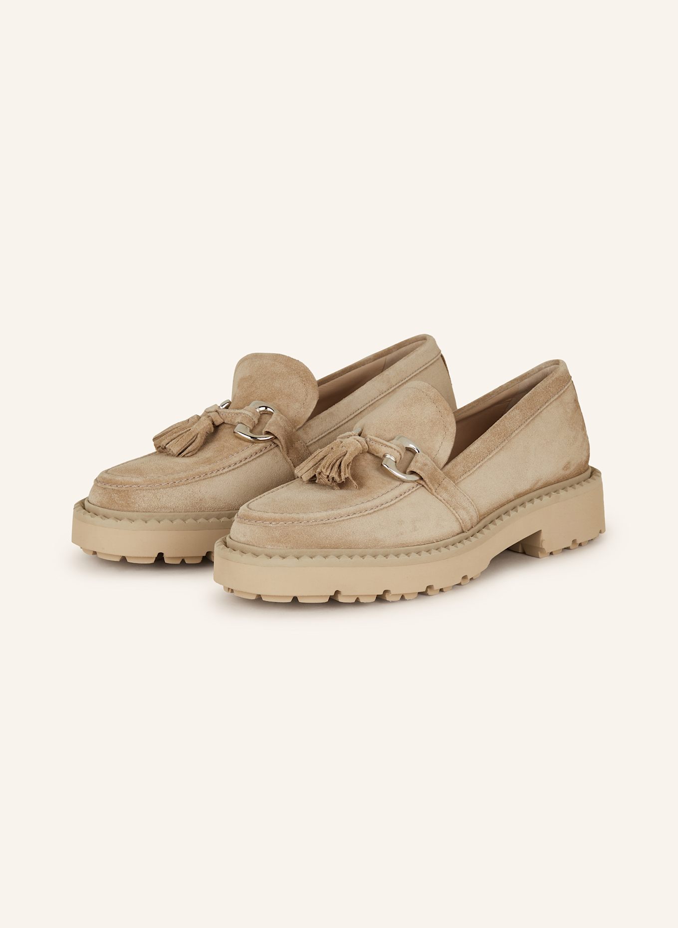 KENNEL & SCHMENGER Plateau-Loafer ALEA, Farbe: BEIGE (Bild 1)