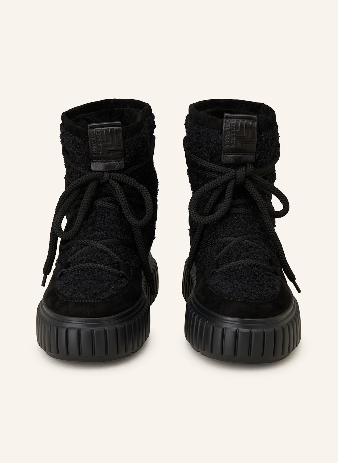 KENNEL & SCHMENGER Platform boots ZAP: BLACK