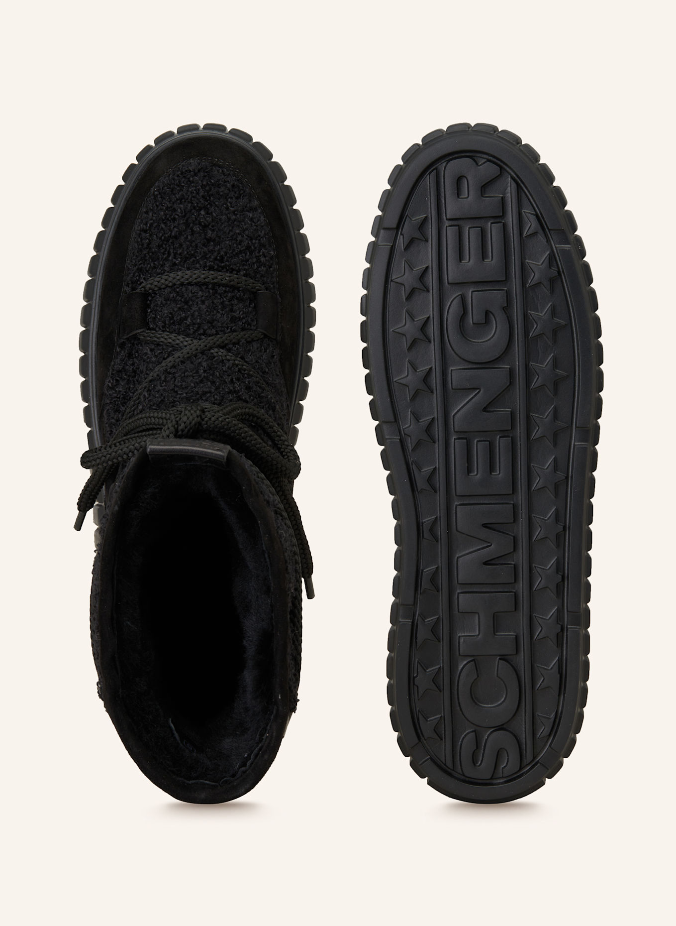 KENNEL & SCHMENGER Platform boots ZAP: BLACK