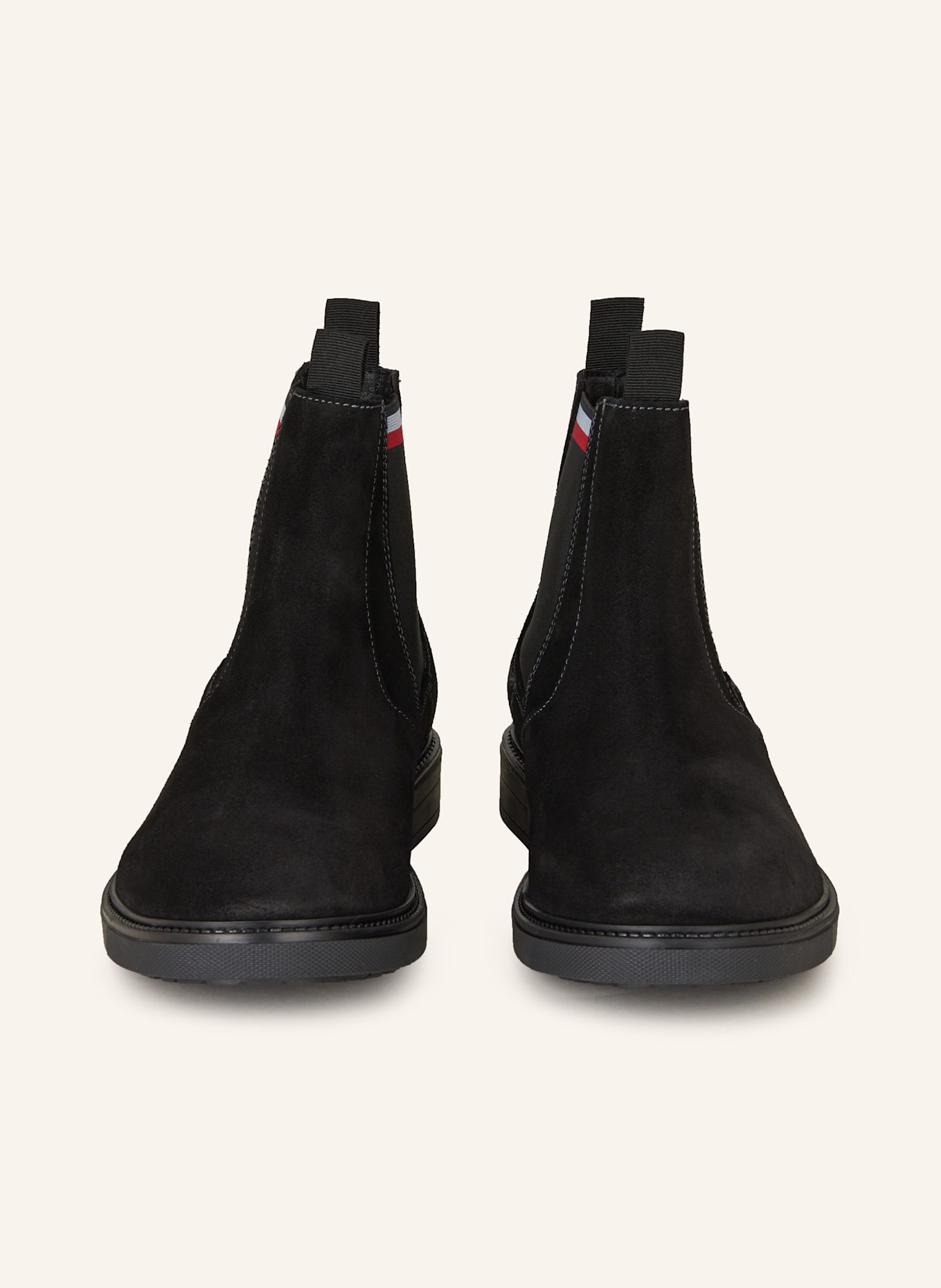 TOMMY HILFIGER Chelsea boots: BLACK