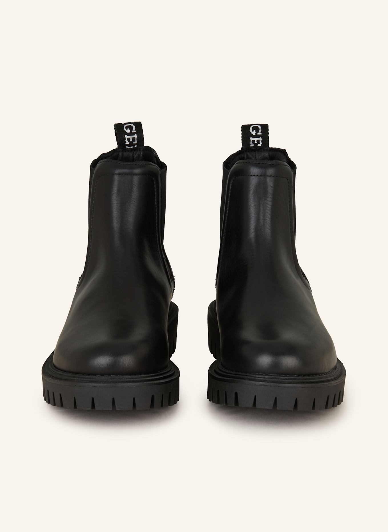 TOMMY HILFIGER Chelsea-Boots: SCHWARZ