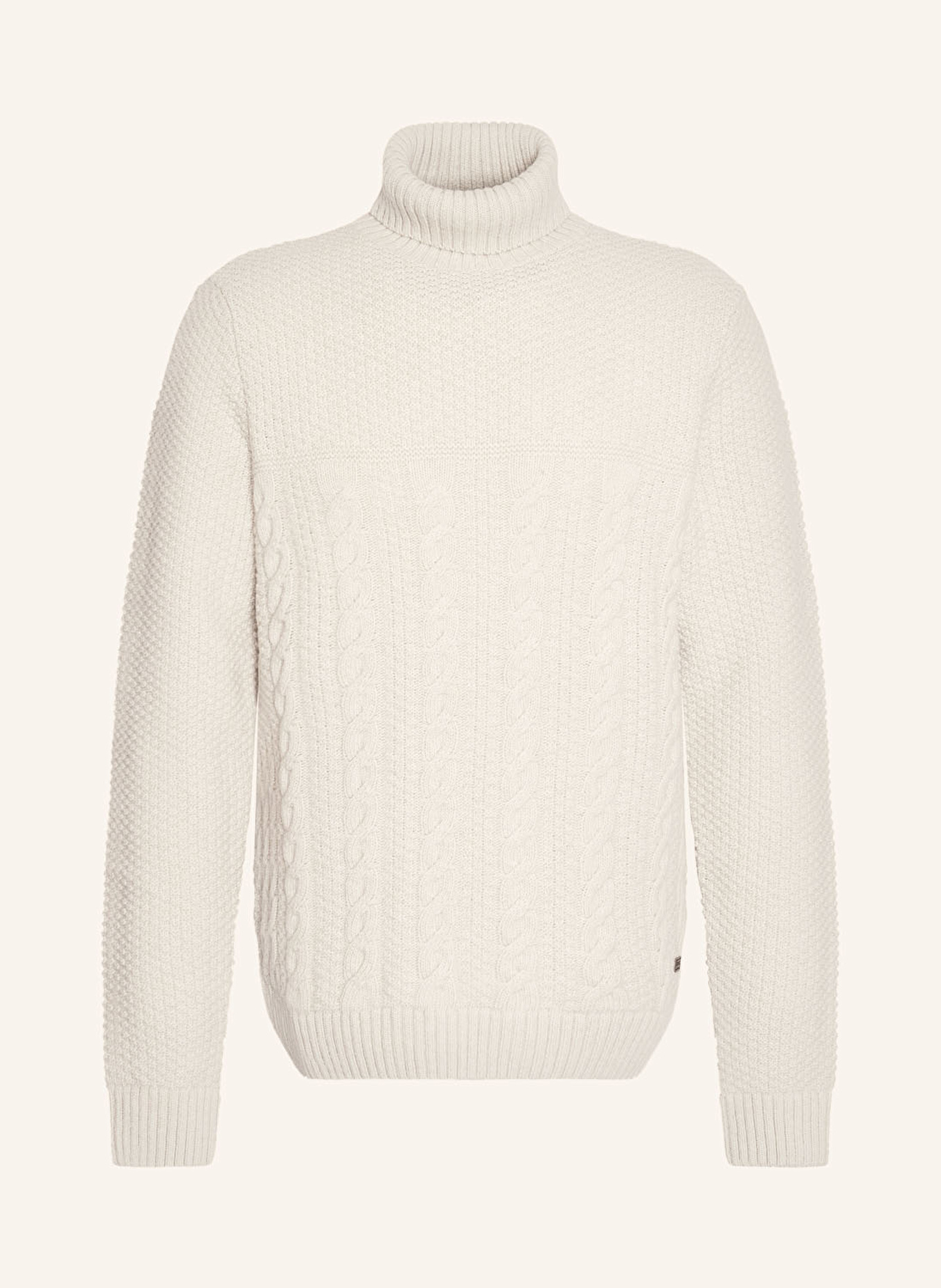 Barbour Rollkragenpullover DALESIDE: BEIGE