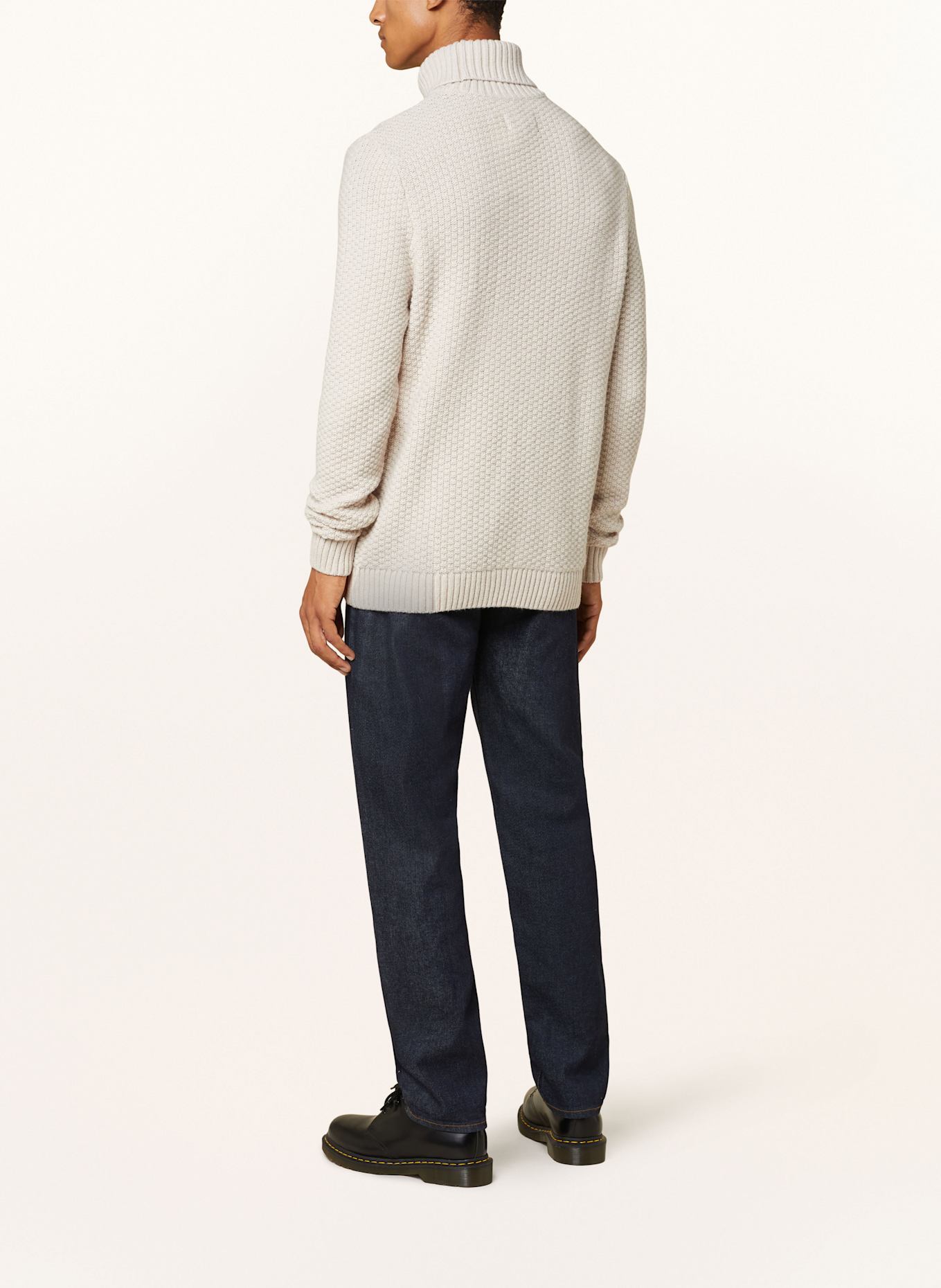 Barbour Rollkragenpullover DALESIDE: BEIGE