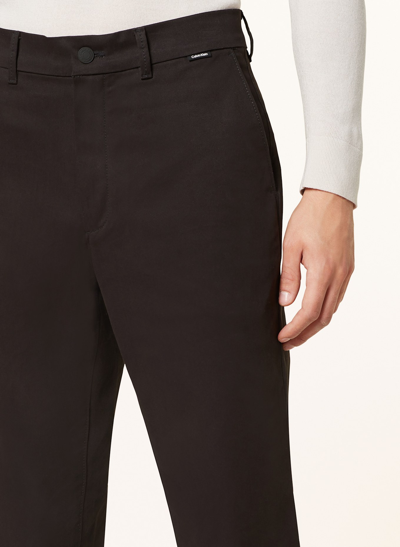 Calvin Klein Chinos extra slim fit, Color: BLACK (Image 5)