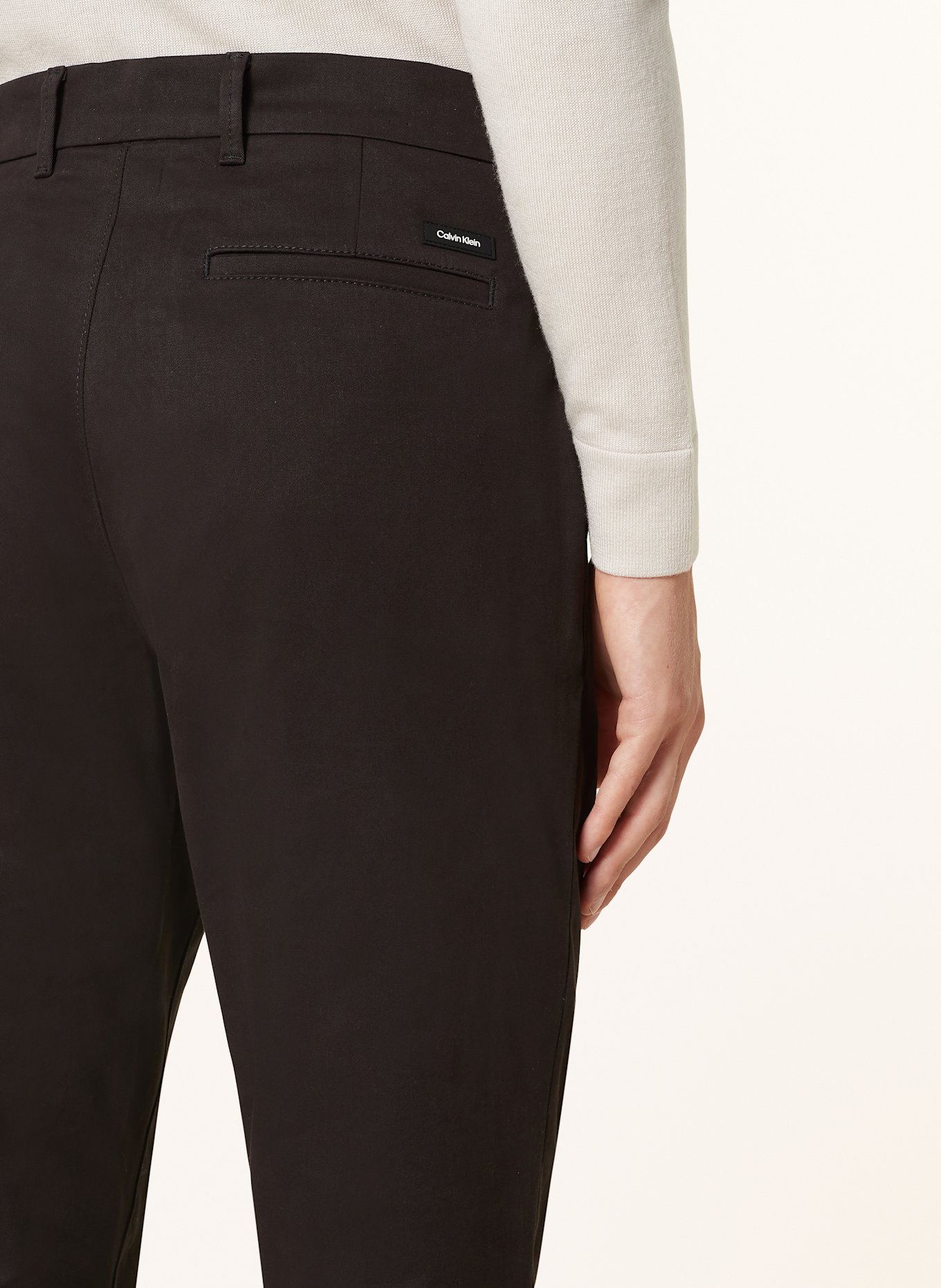 Calvin Klein Chinos extra slim fit, Color: BLACK (Image 6)