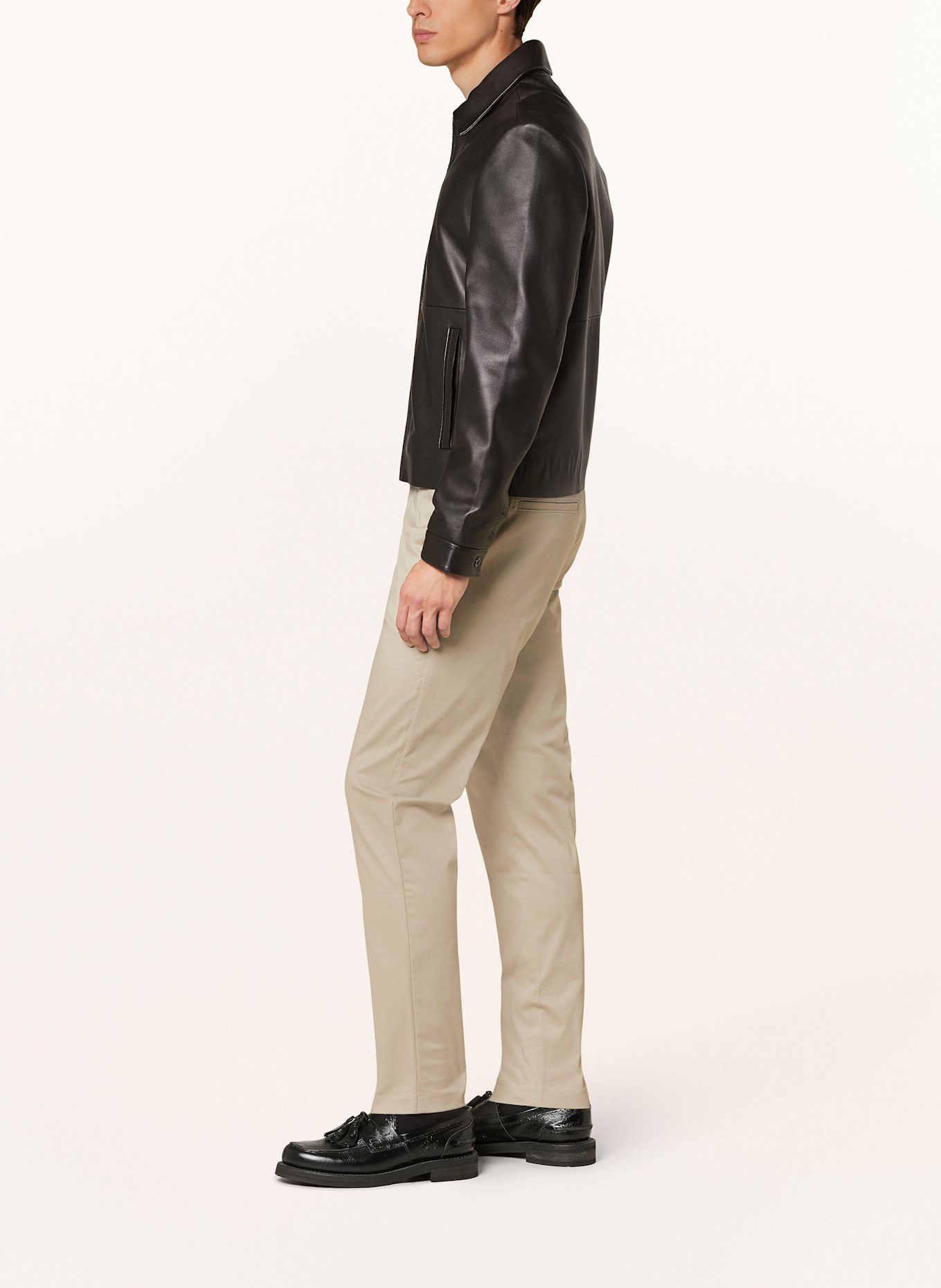 Calvin Klein Chinos tapered fit: GRAY