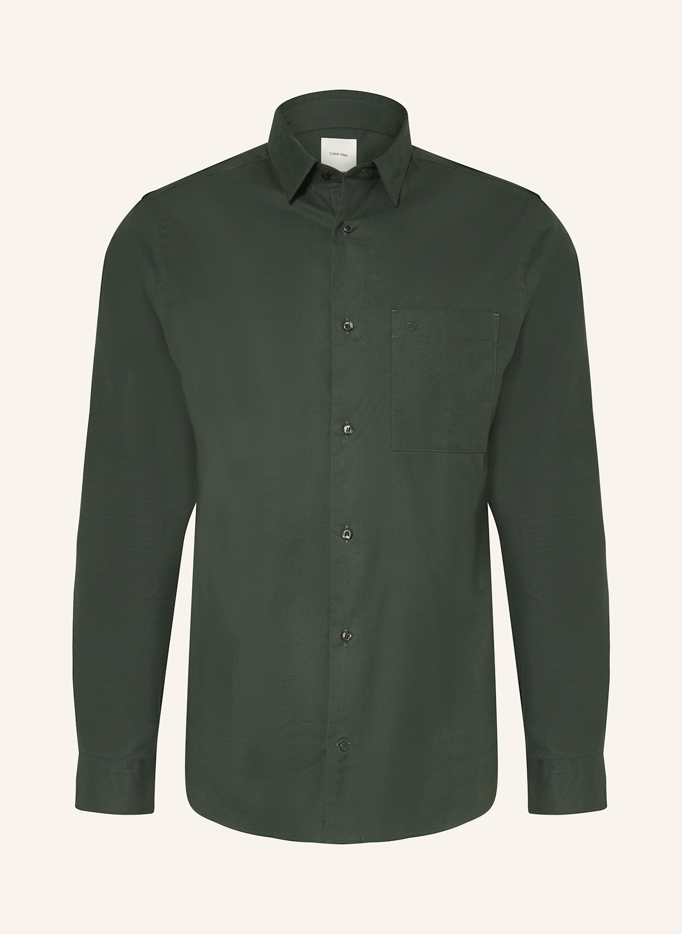 Calvin Klein Shirt regular fit, Color: GREEN (Image 1)