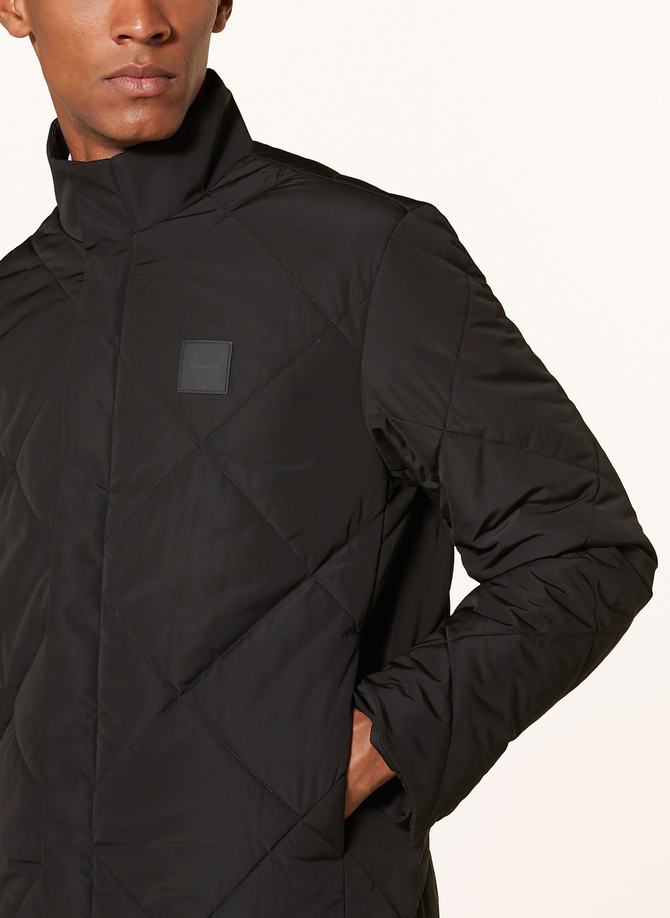 Calvin Klein Quilted jacket in black