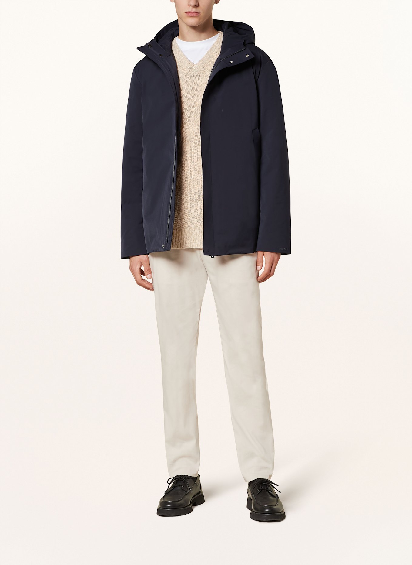 Calvin Klein Jacket: DARK BLUE