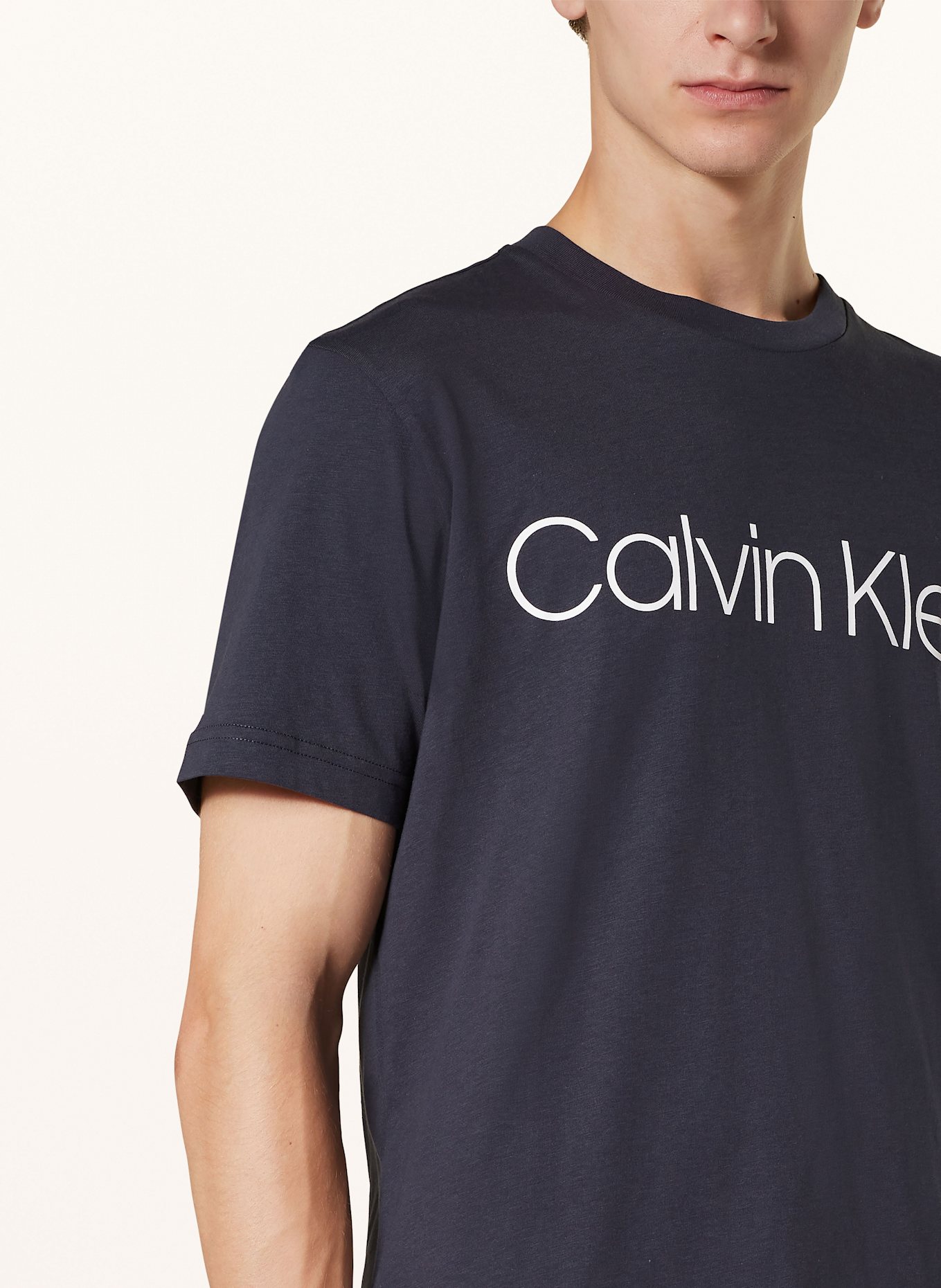 Calvin Klein T-shirt, Color: DARK BLUE/ WHITE (Image 4)