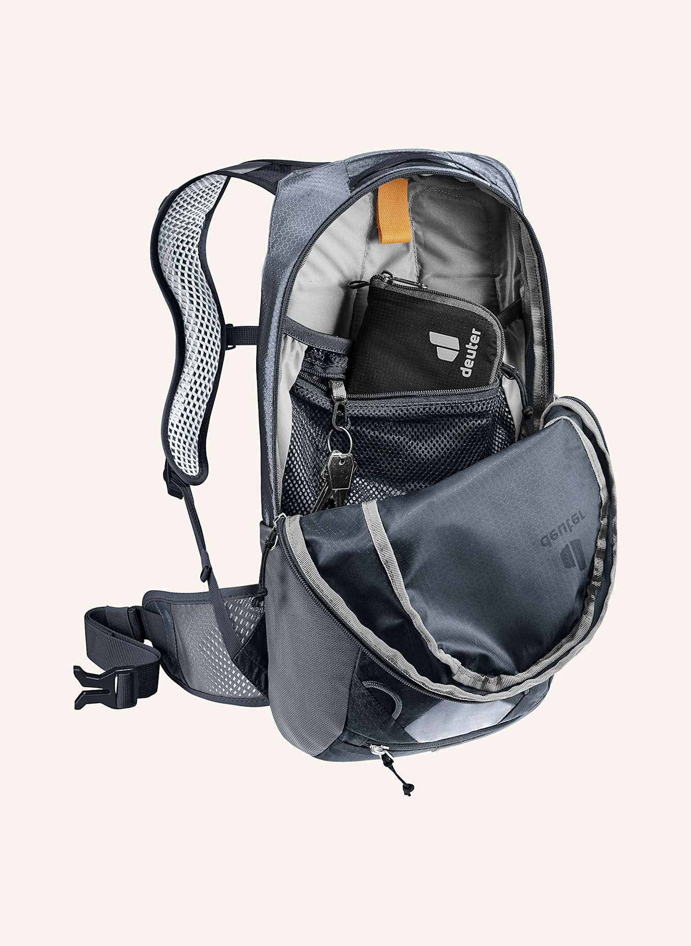 deuter Rucksack RACE 8 l: SCHWARZ