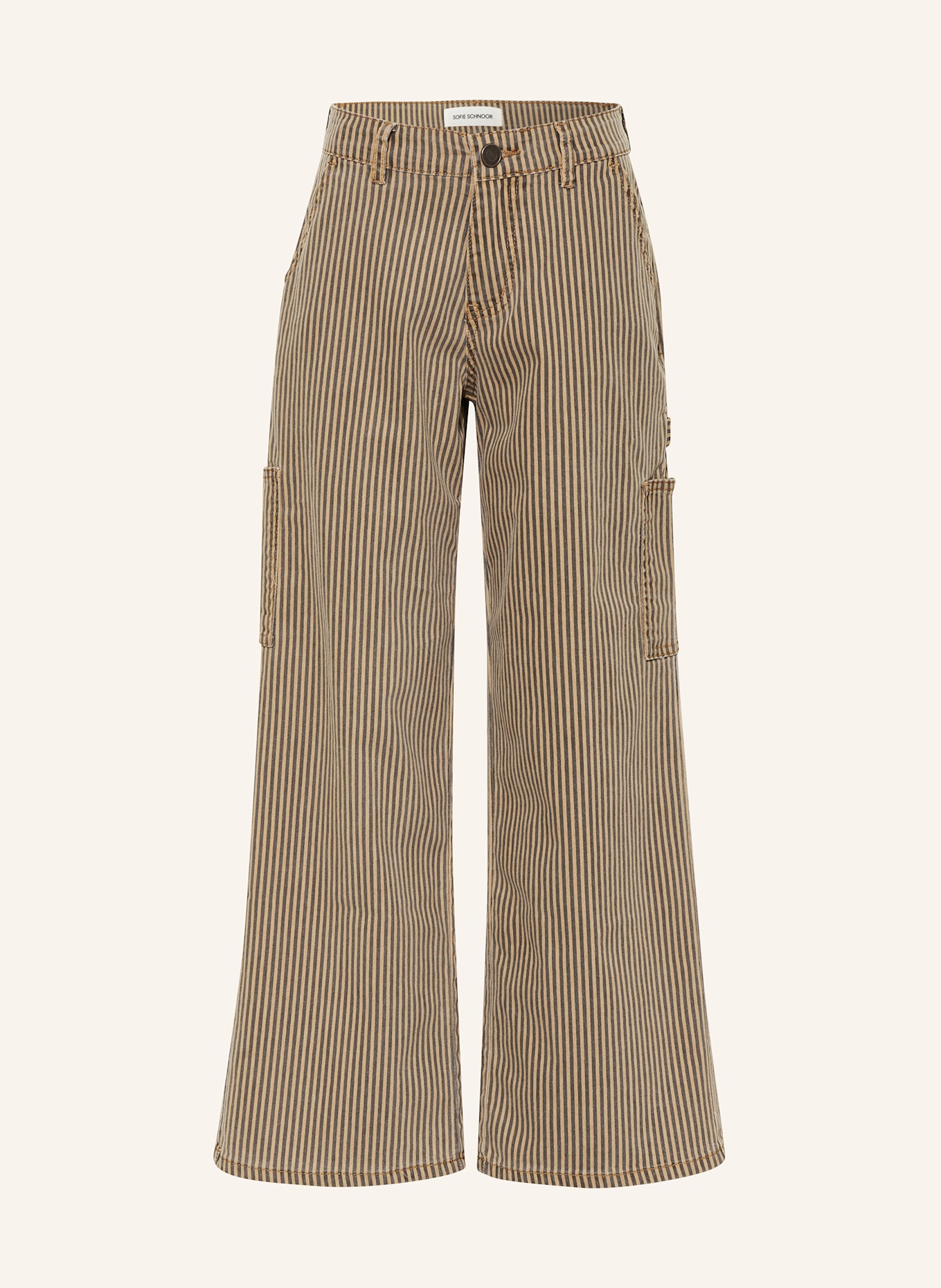 SOFIE SCHNOOR Cargo džíny GITTESY Relaxed Fit, Barva: 7123 Chocolate brown (Obrázek 1)