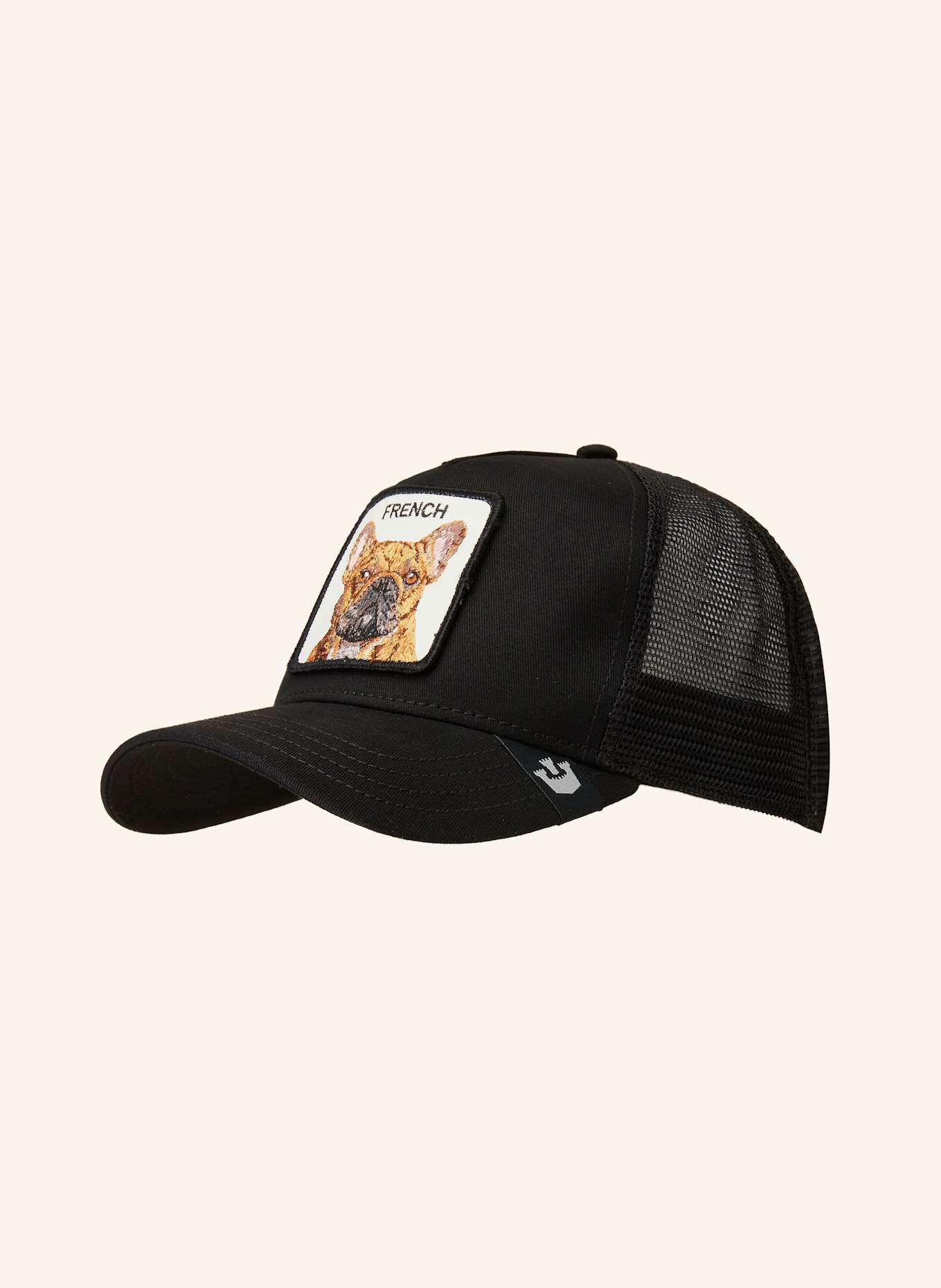 GOORIN BROS. Cap THE FRENCH FRENCHIE, Farbe: SCHWARZ (Bild 1)