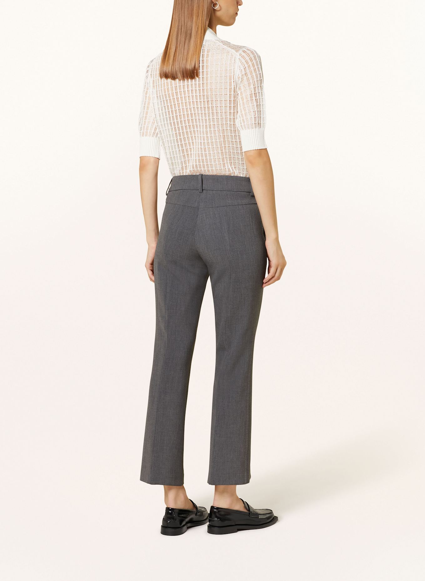 CAMBIO Bootcut trousers FARAH, Color: DARK GRAY (Image 3)