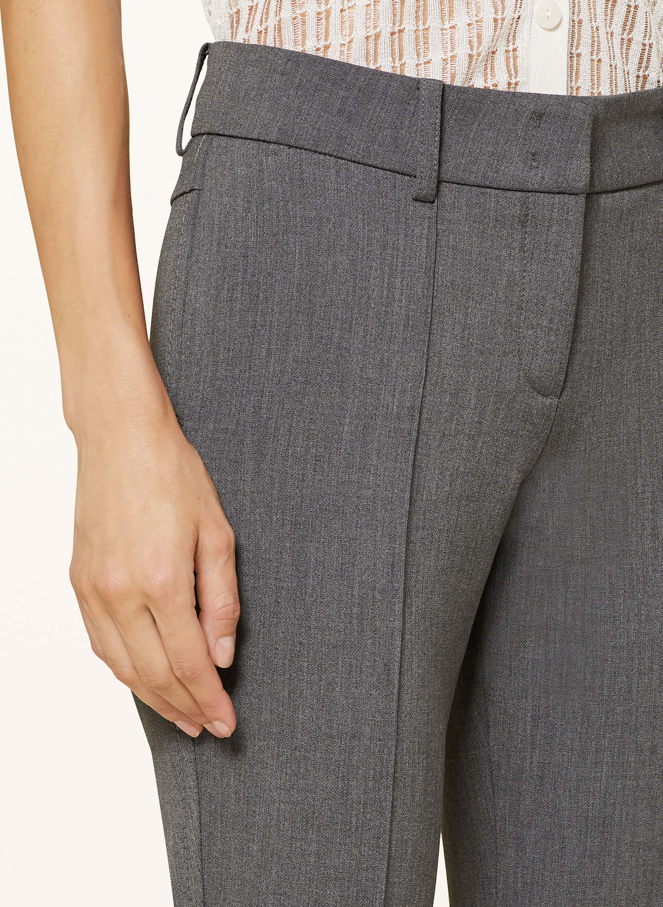 CAMBIO Bootcut trousers FARAH, Color: DARK GRAY (Image 5)