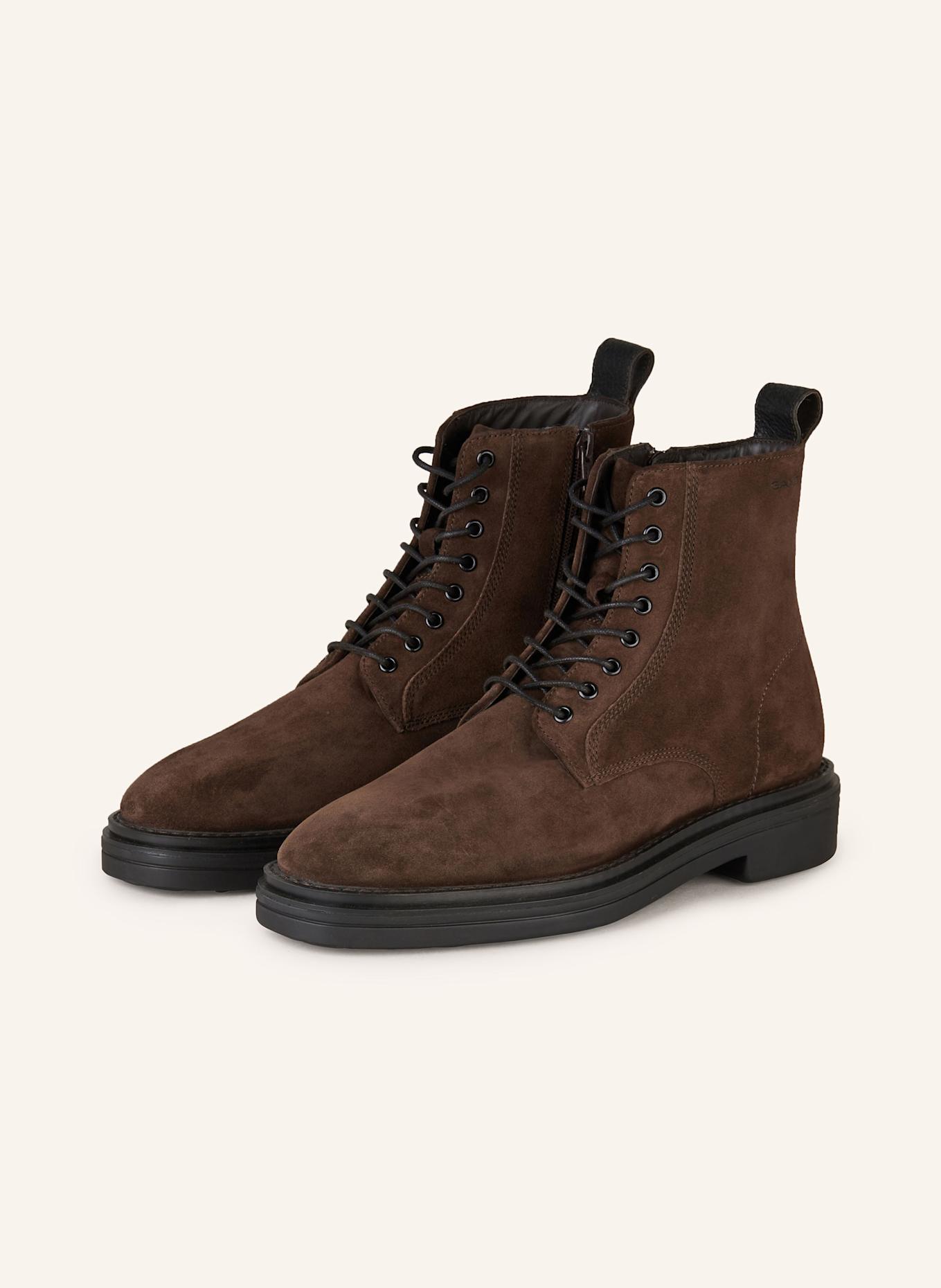 GANT Schnürboots BOGGAR, Farbe: DUNKELBRAUN (Bild 1)