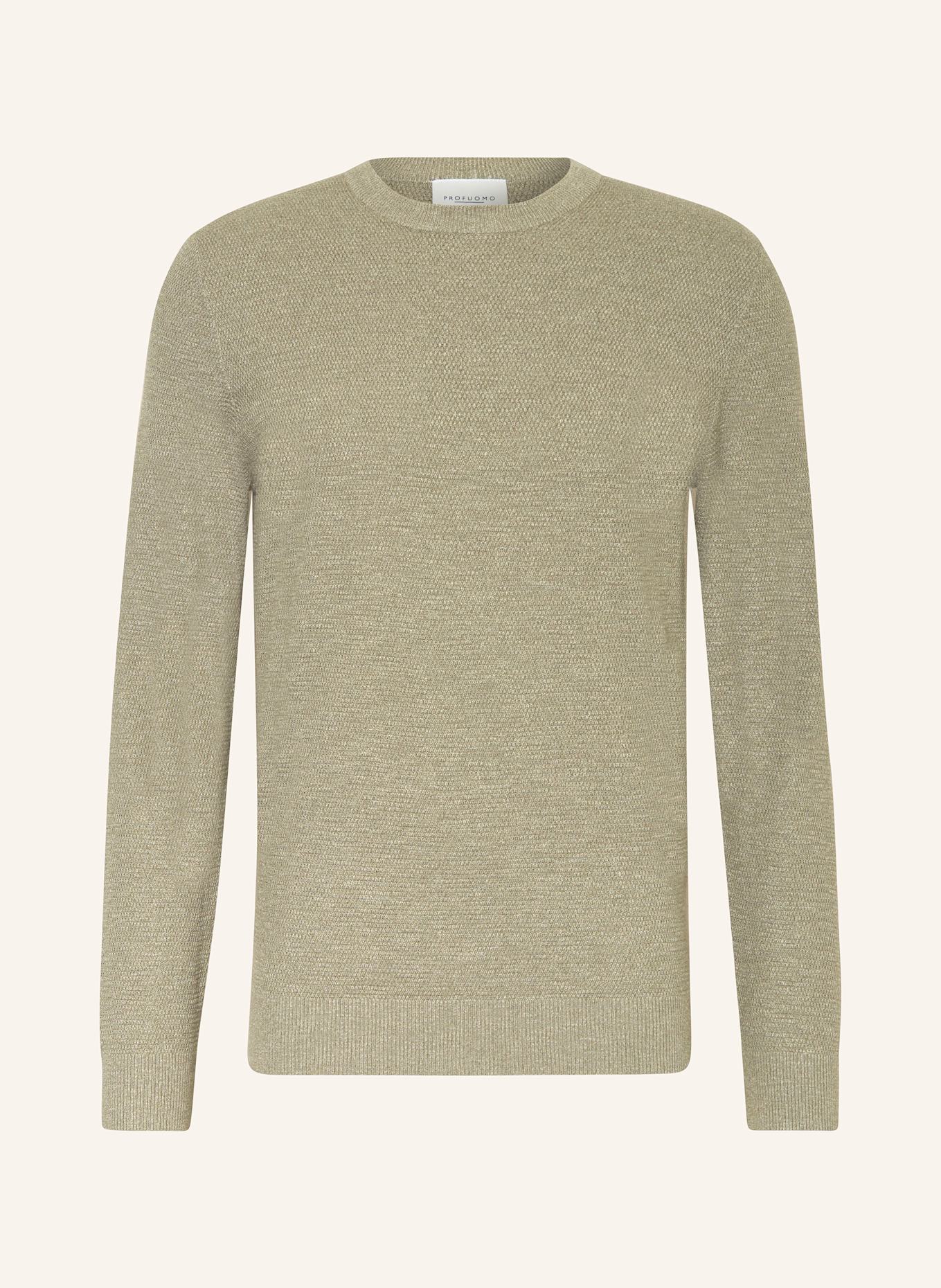 PROFUOMO Pullover, Farbe: HELLGRÜN (Bild 1)