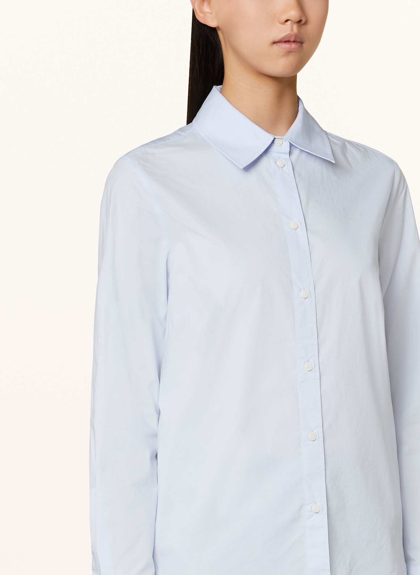 ARMEDANGELS Shirt blouse LOUILAA, Color: LIGHT BLUE (Image 4)