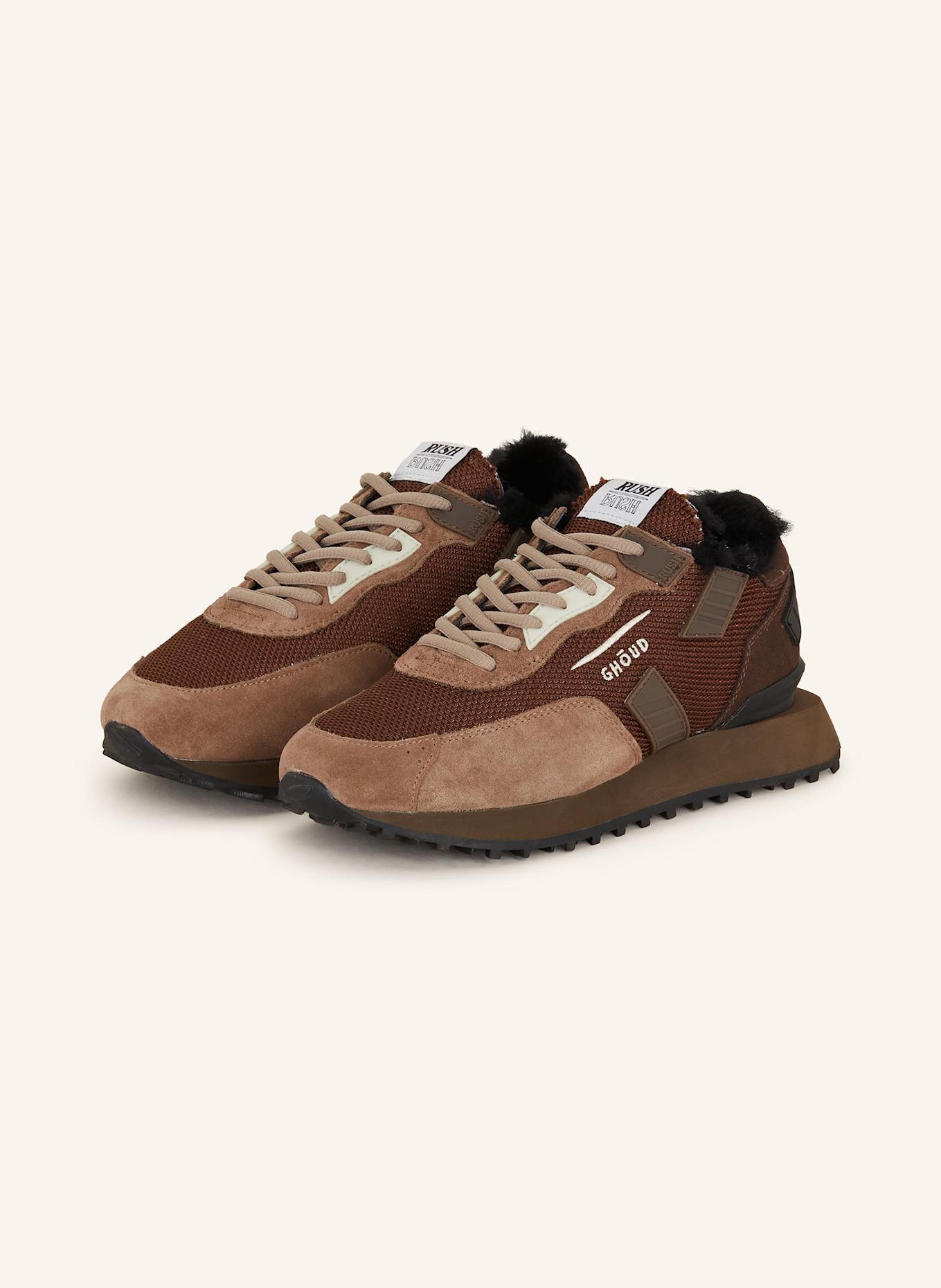 GHOUD Sneakers RUSH ONE, Color: BROWN (Image 1)