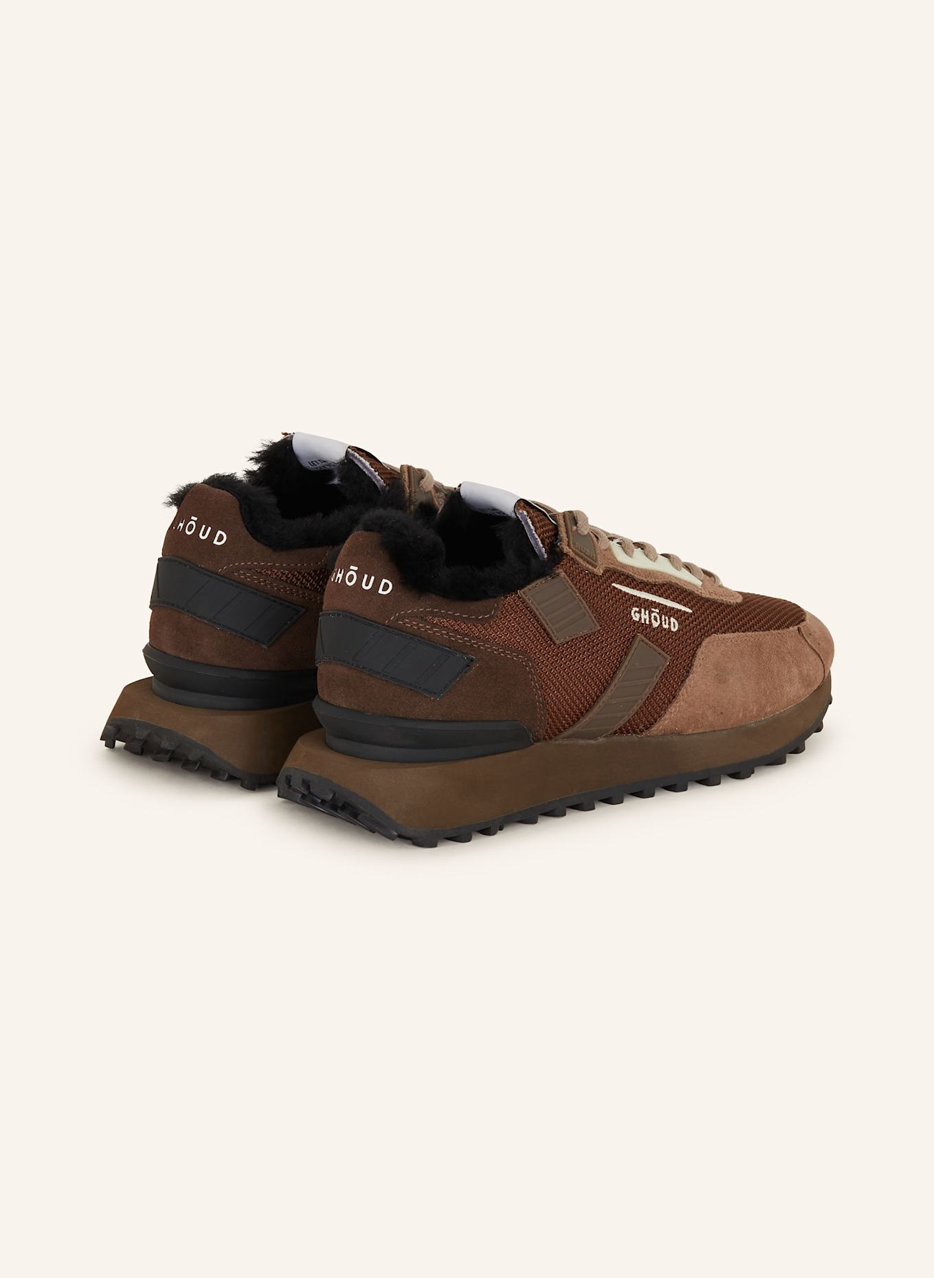 GHOUD Sneakers RUSH ONE, Color: BROWN (Image 2)